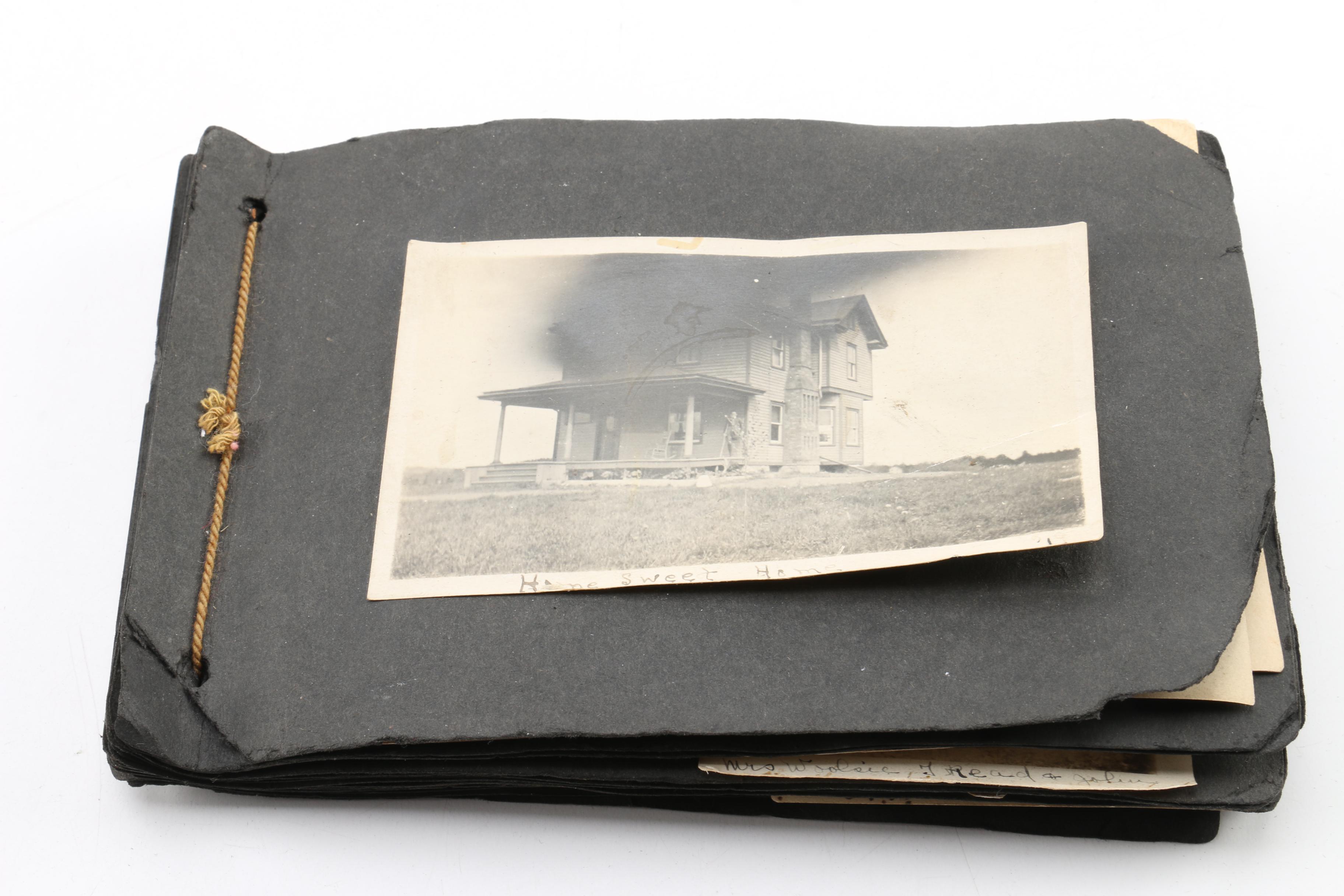 Antique Photographs and Album Scrapbooks