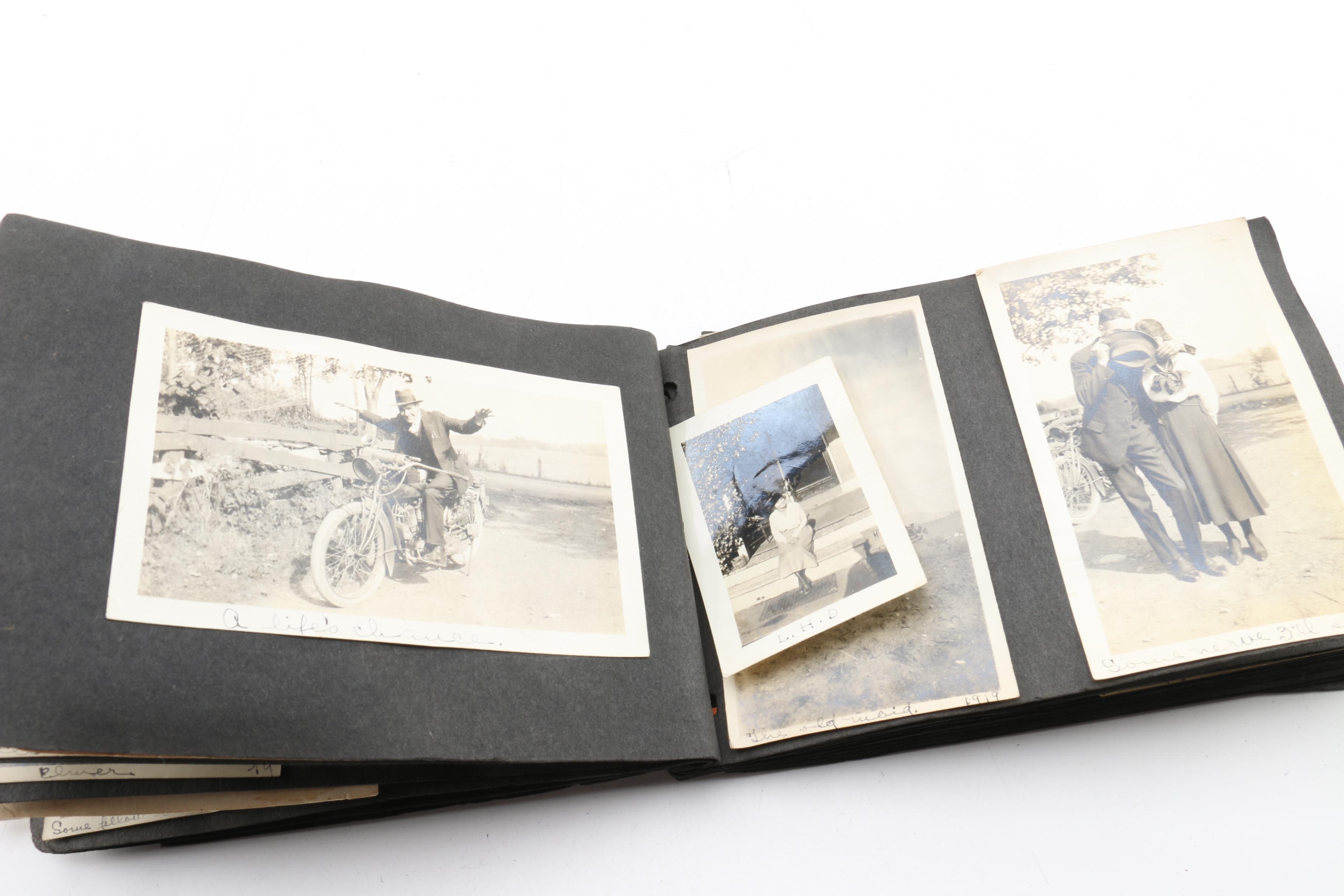 Antique Photographs and Album Scrapbooks