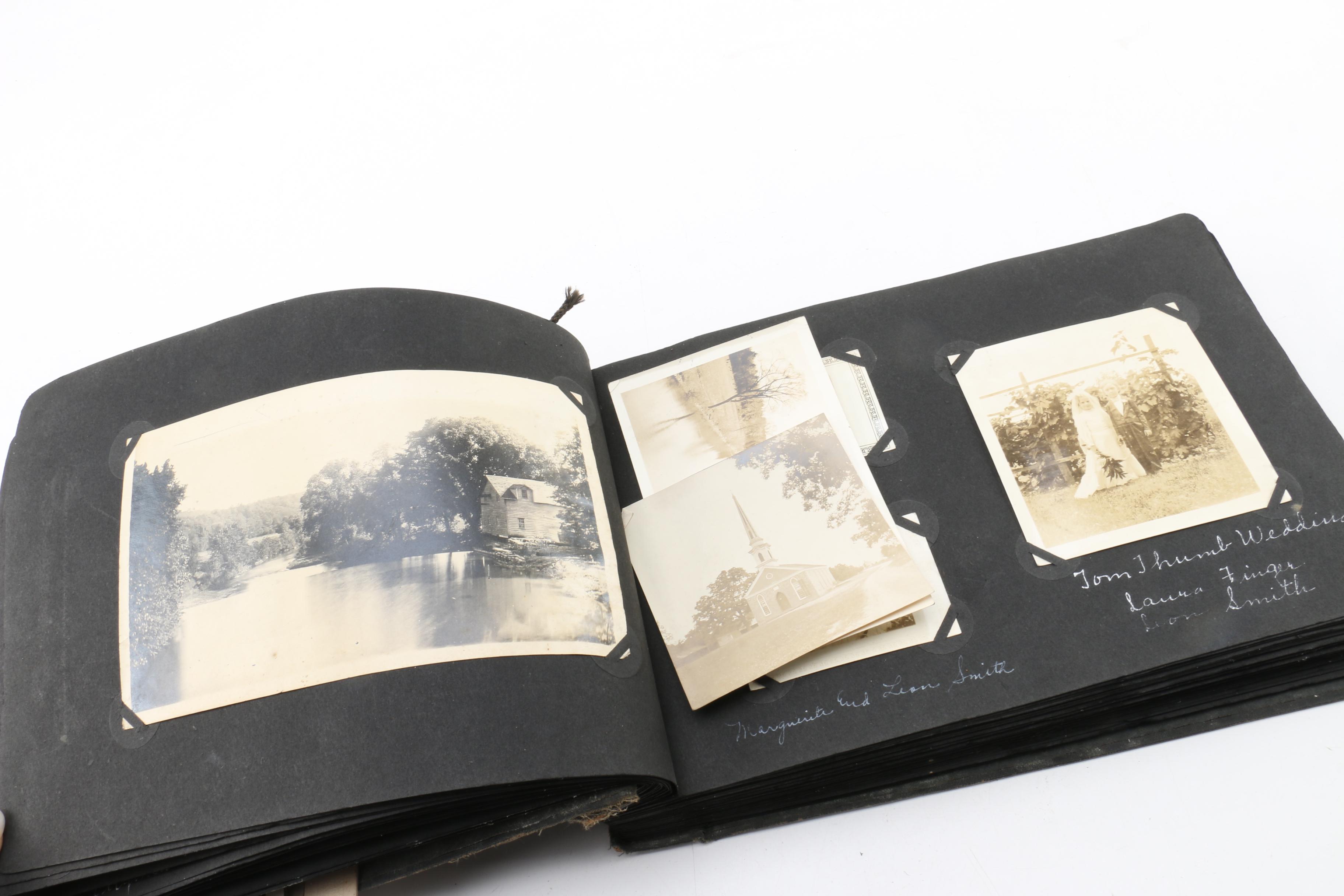 Antique Photographs and Album Scrapbooks