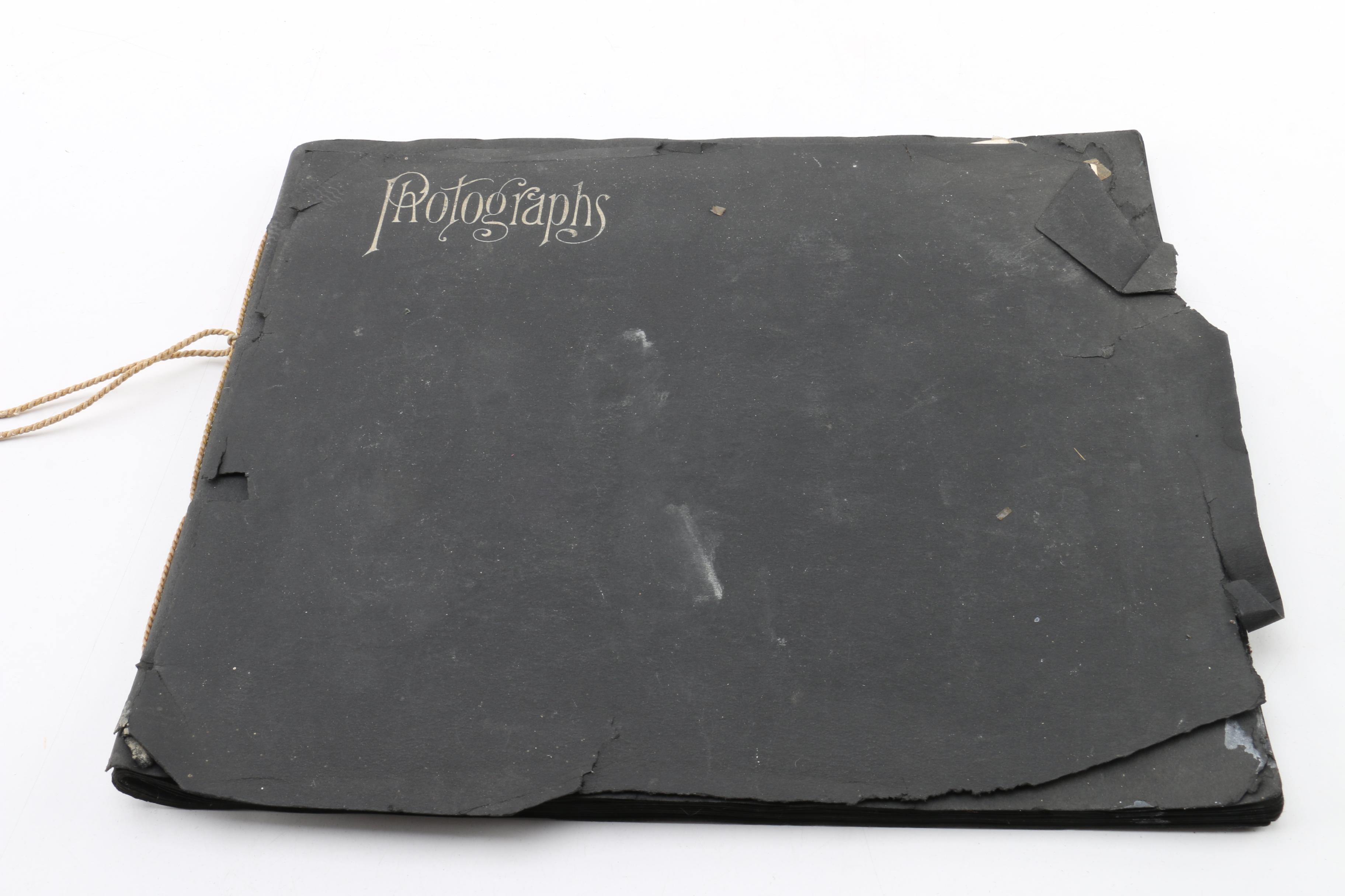 Antique Photographs and Album Scrapbooks