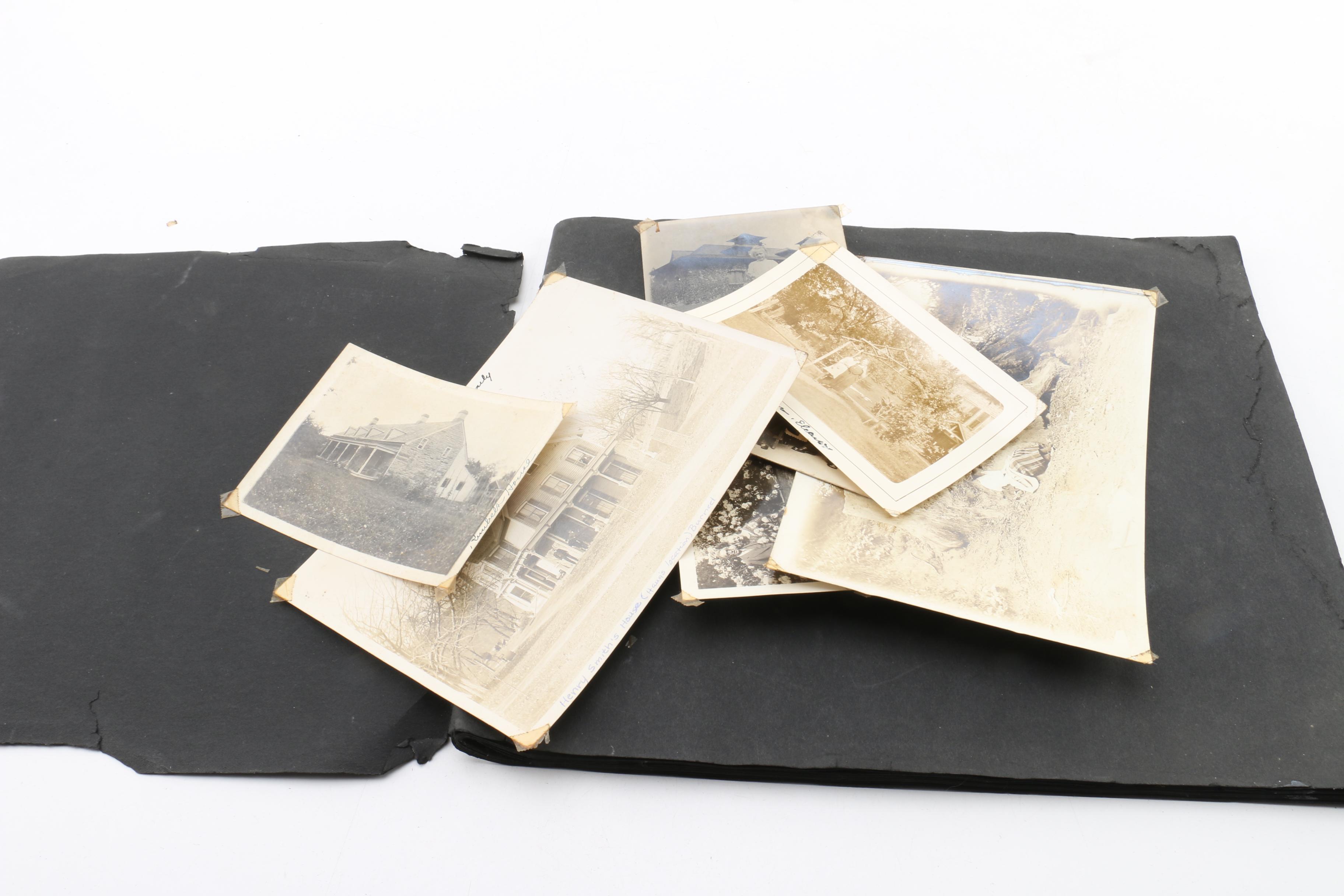 Antique Photographs and Album Scrapbooks
