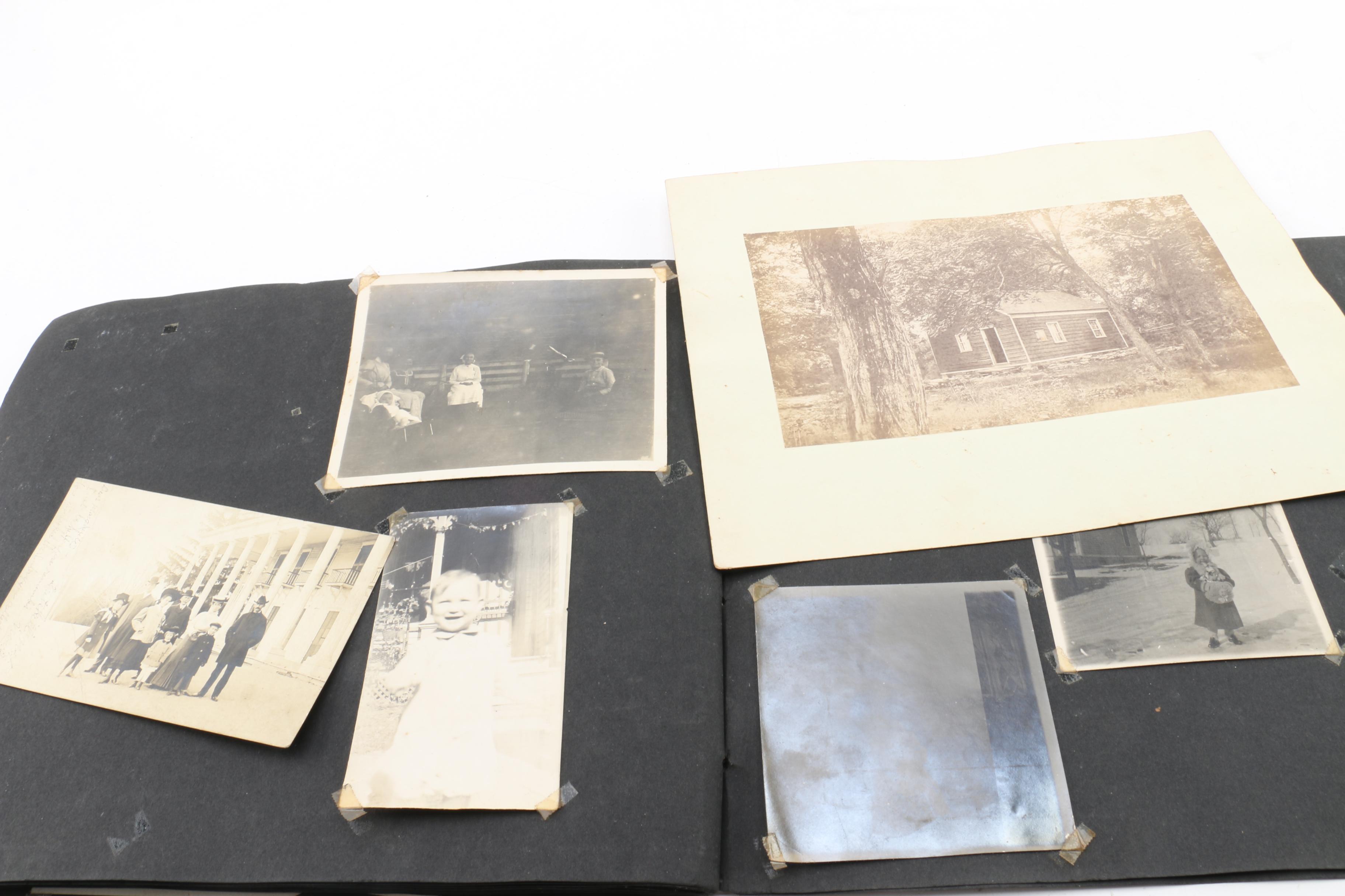 Antique Photographs and Album Scrapbooks