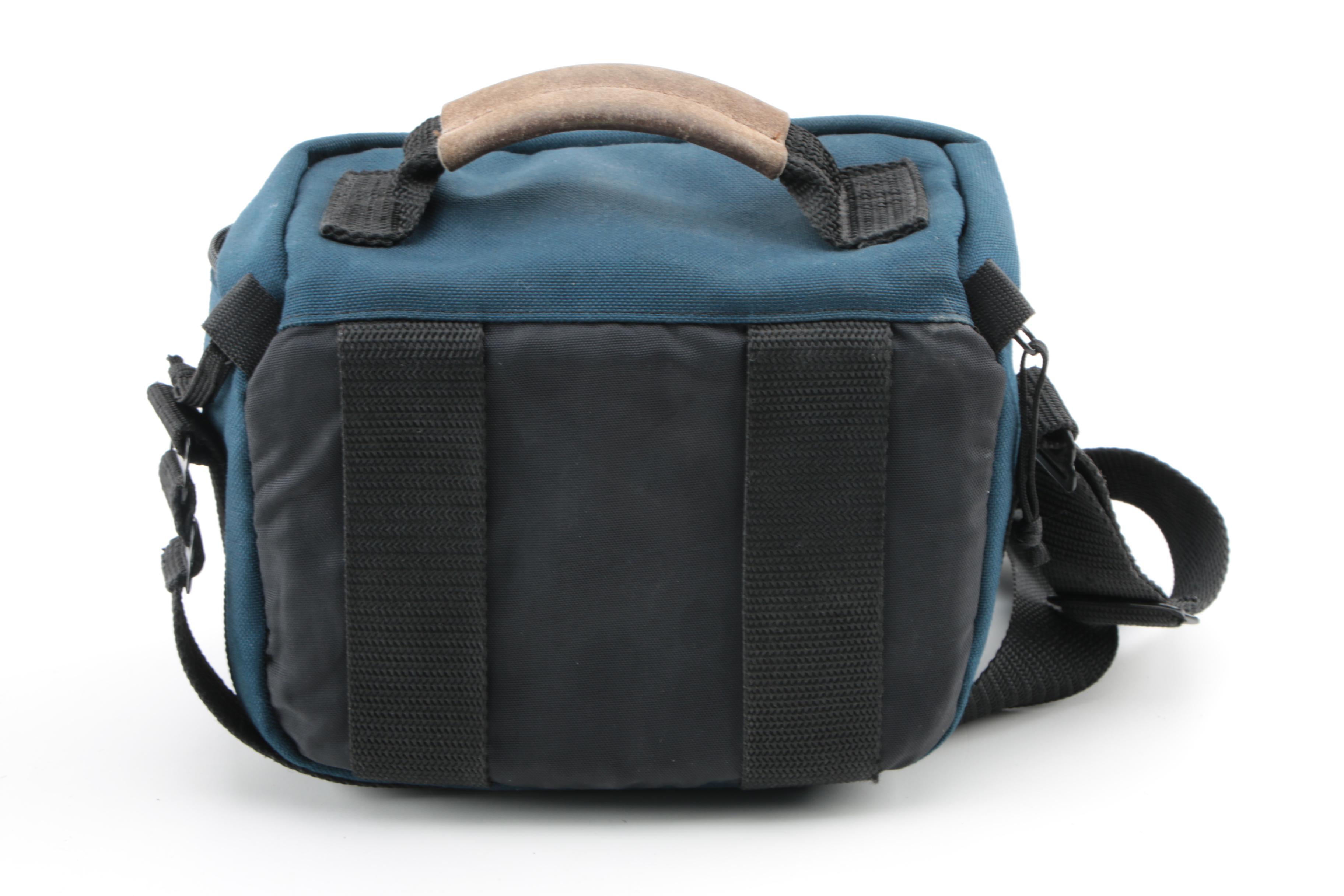 Canon Rebel X and Pentax Spotmatic Camera with Accessories