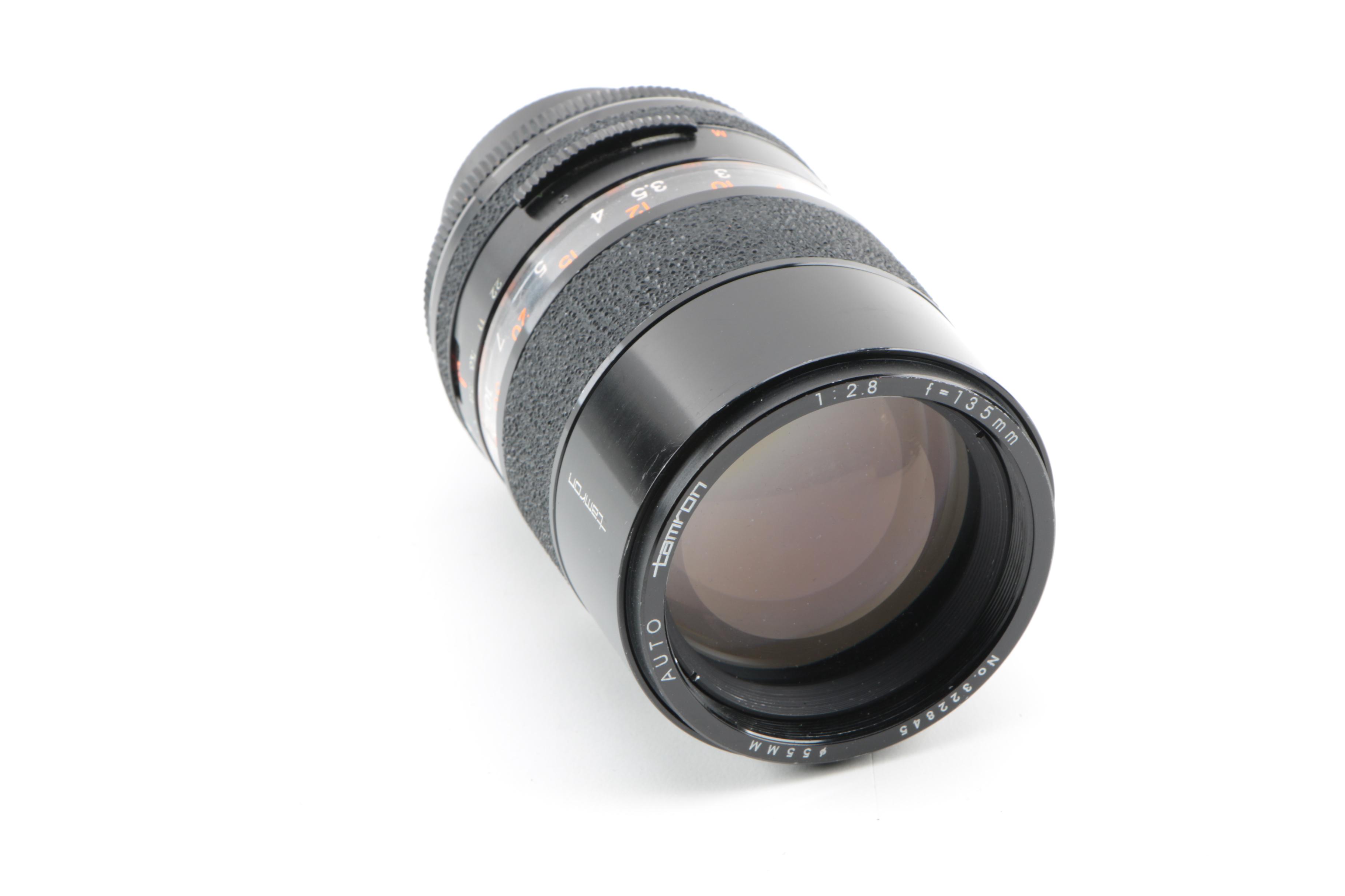 Canon Rebel X and Pentax Spotmatic Camera with Accessories