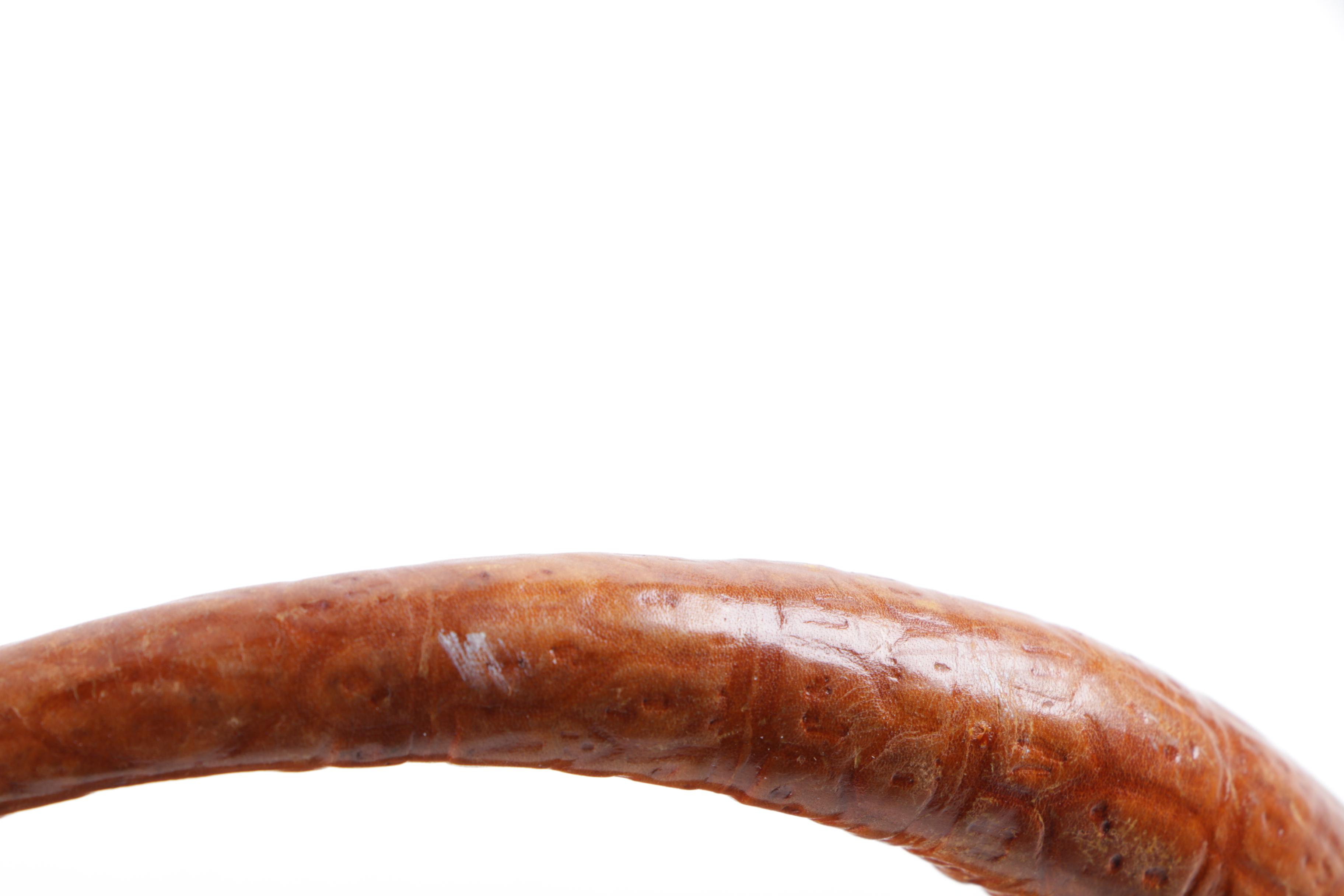 Vintage Brown Armadillo Handbag