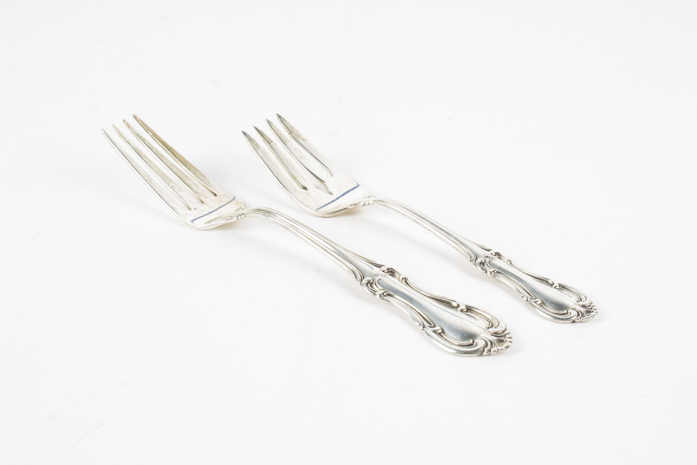International Silver Co. "Joan of Arc" Sterling Silver Flatware