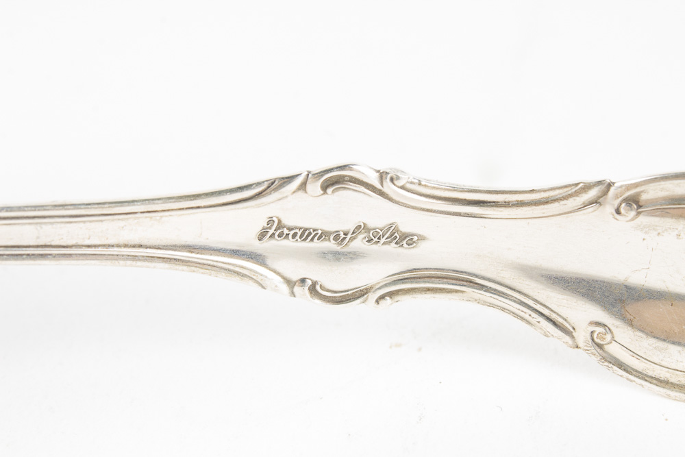 International Silver Co. "Joan of Arc" Sterling Silver Flatware