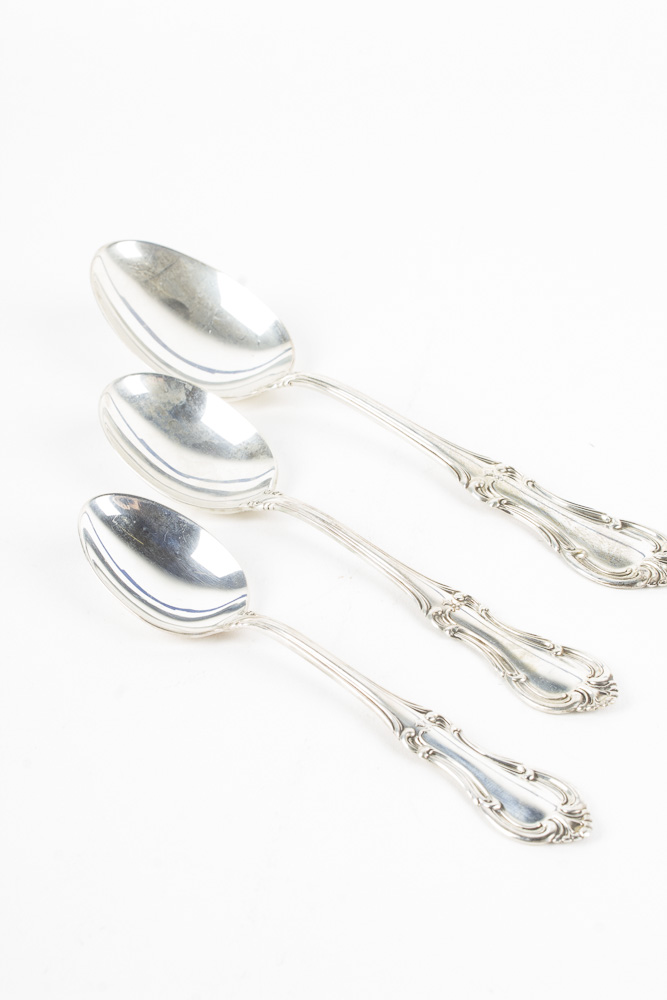 International Silver Co. "Joan of Arc" Sterling Silver Flatware