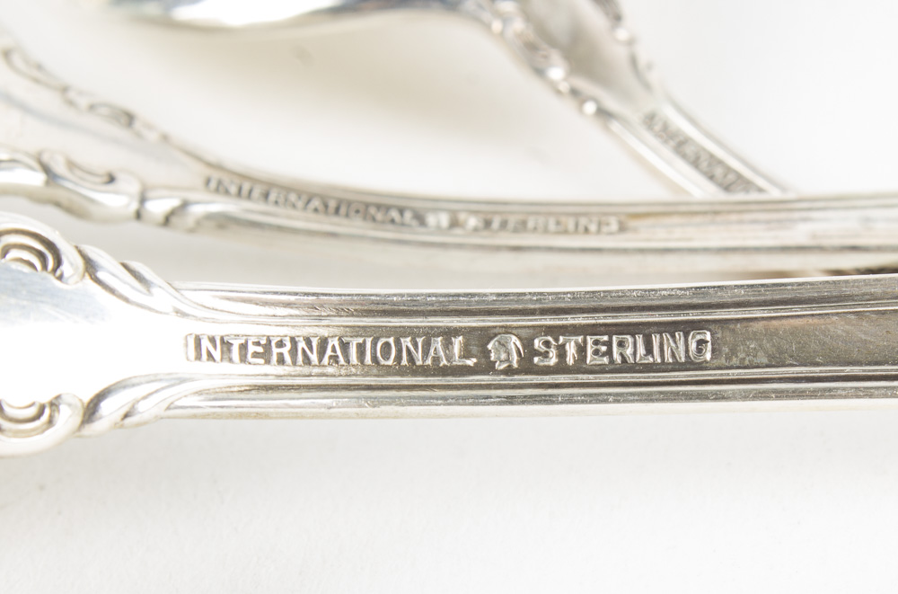 International Silver Co. "Joan of Arc" Sterling Silver Flatware