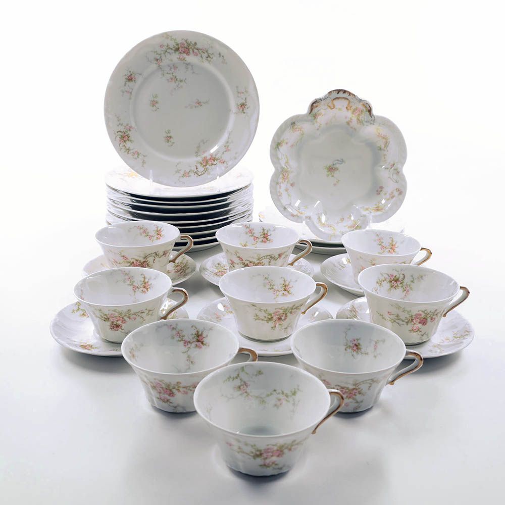 Vintage Theodore Haviland Limoges Porcelain Dinnerware