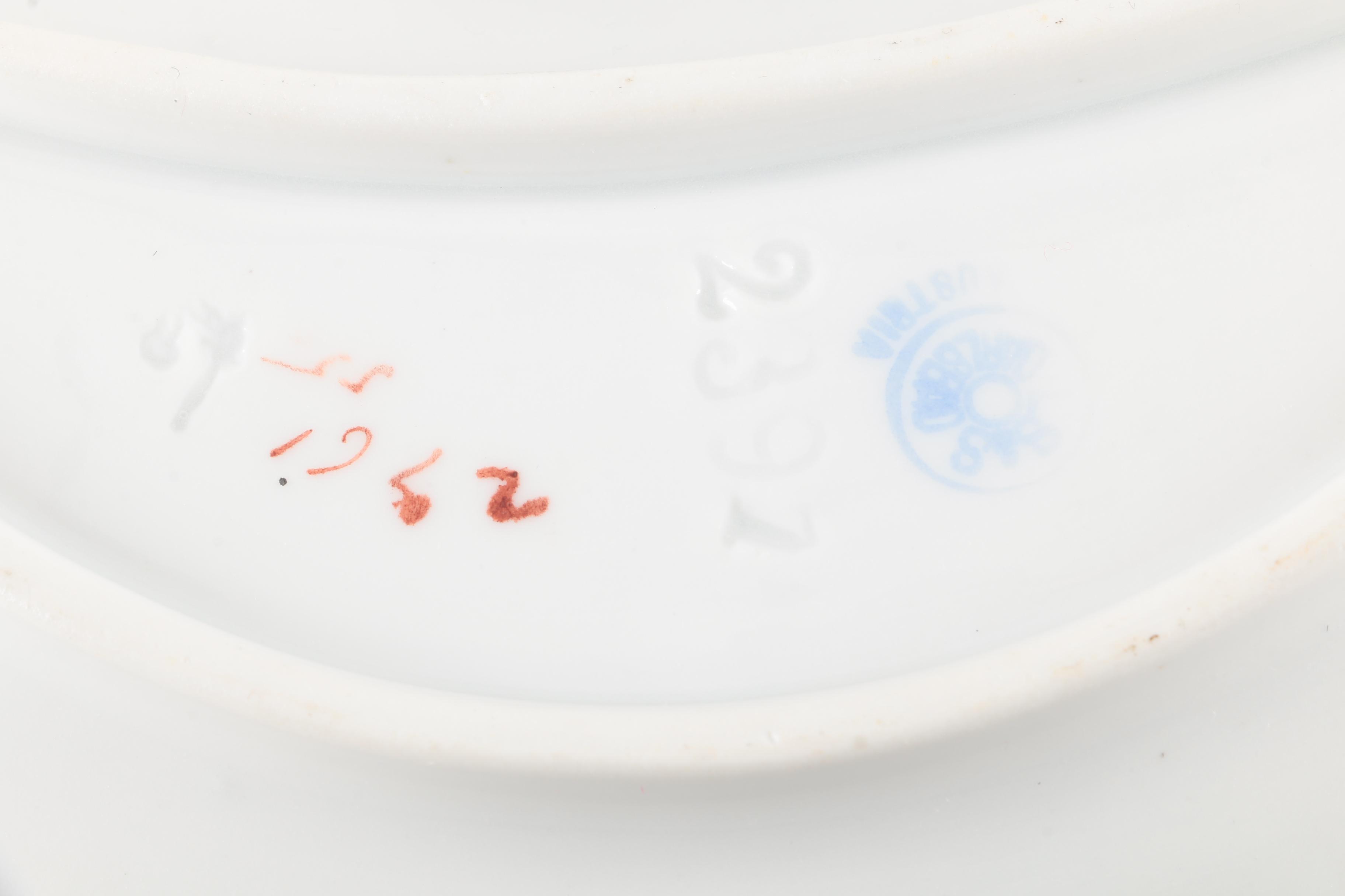 Antique L.S. & S. Porcelain and Earthenware Bone Dishes