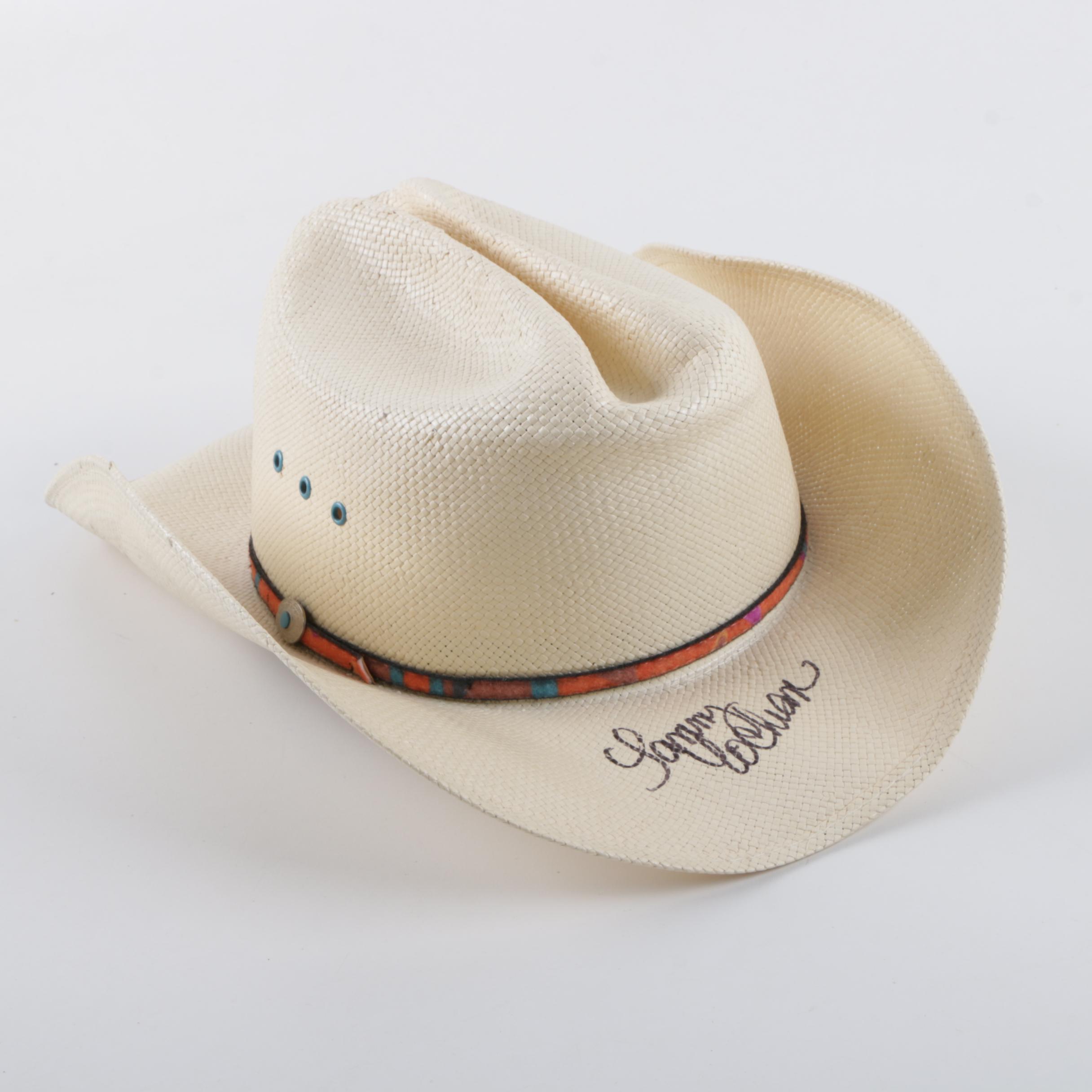 Tammy Cochran Signed Cowboy Hat by Parrot Hat Shop