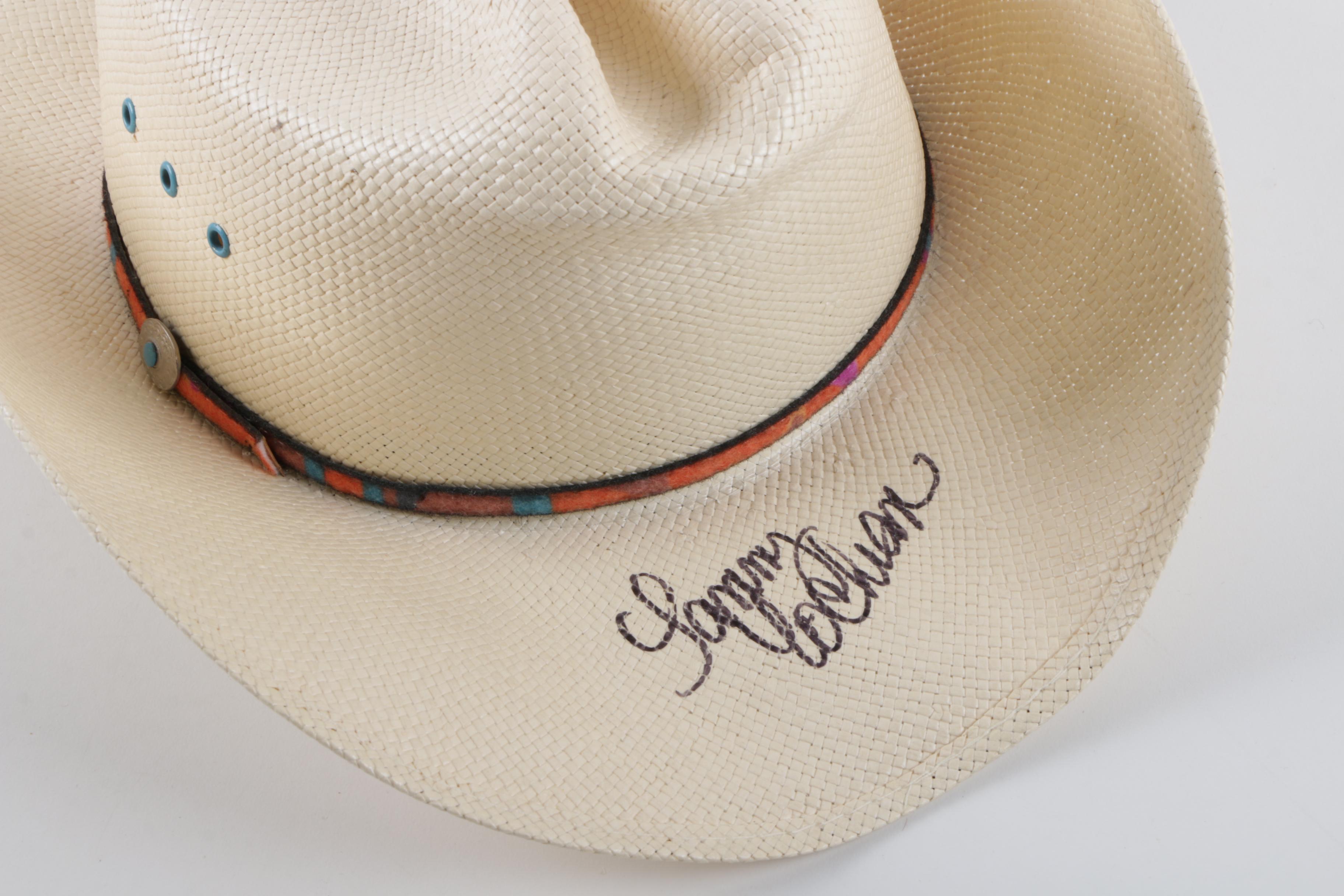 Tammy Cochran Signed Cowboy Hat by Parrot Hat Shop