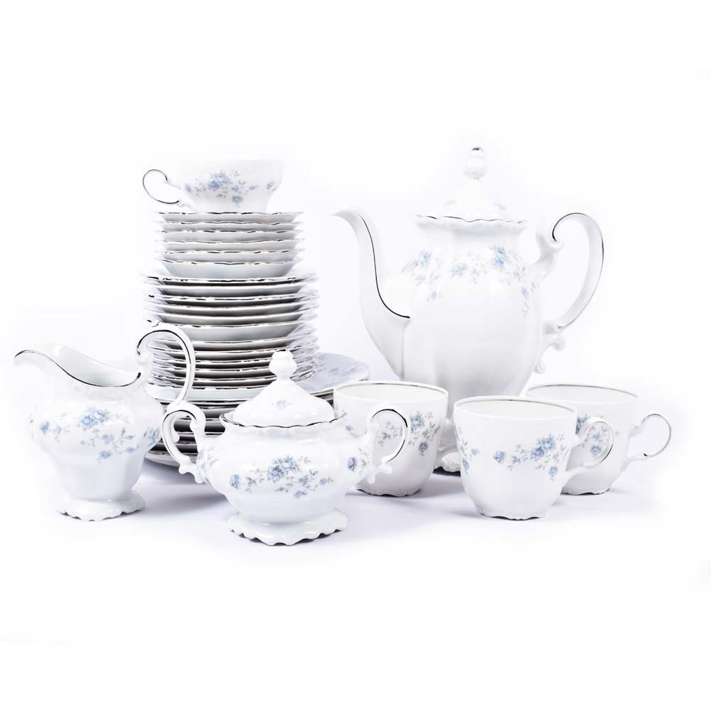 Johann Haviland "Blue Garland" Dinnerware and Coffee Service