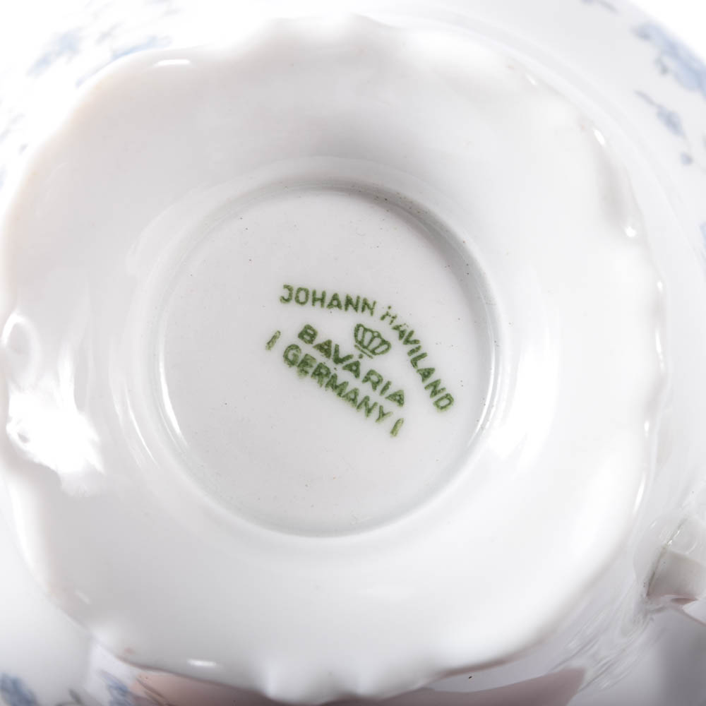 Johann Haviland "Blue Garland" Dinnerware and Coffee Service