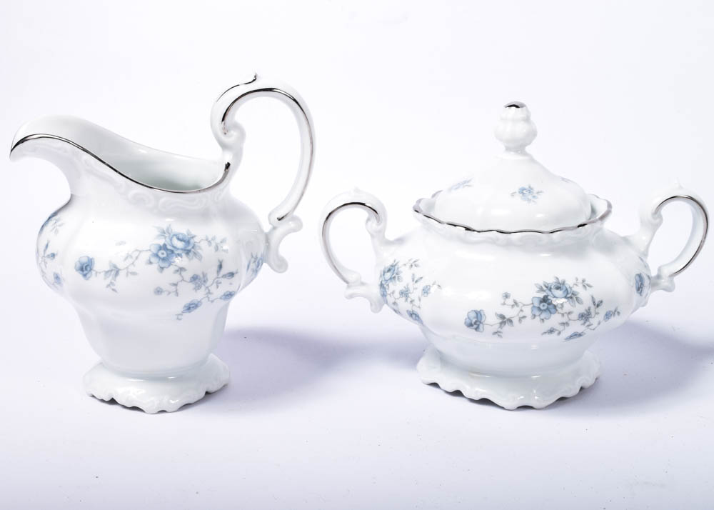 Johann Haviland "Blue Garland" Dinnerware and Coffee Service