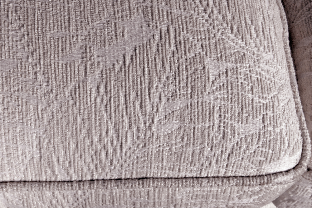 Highland House White Upholstered Sofa