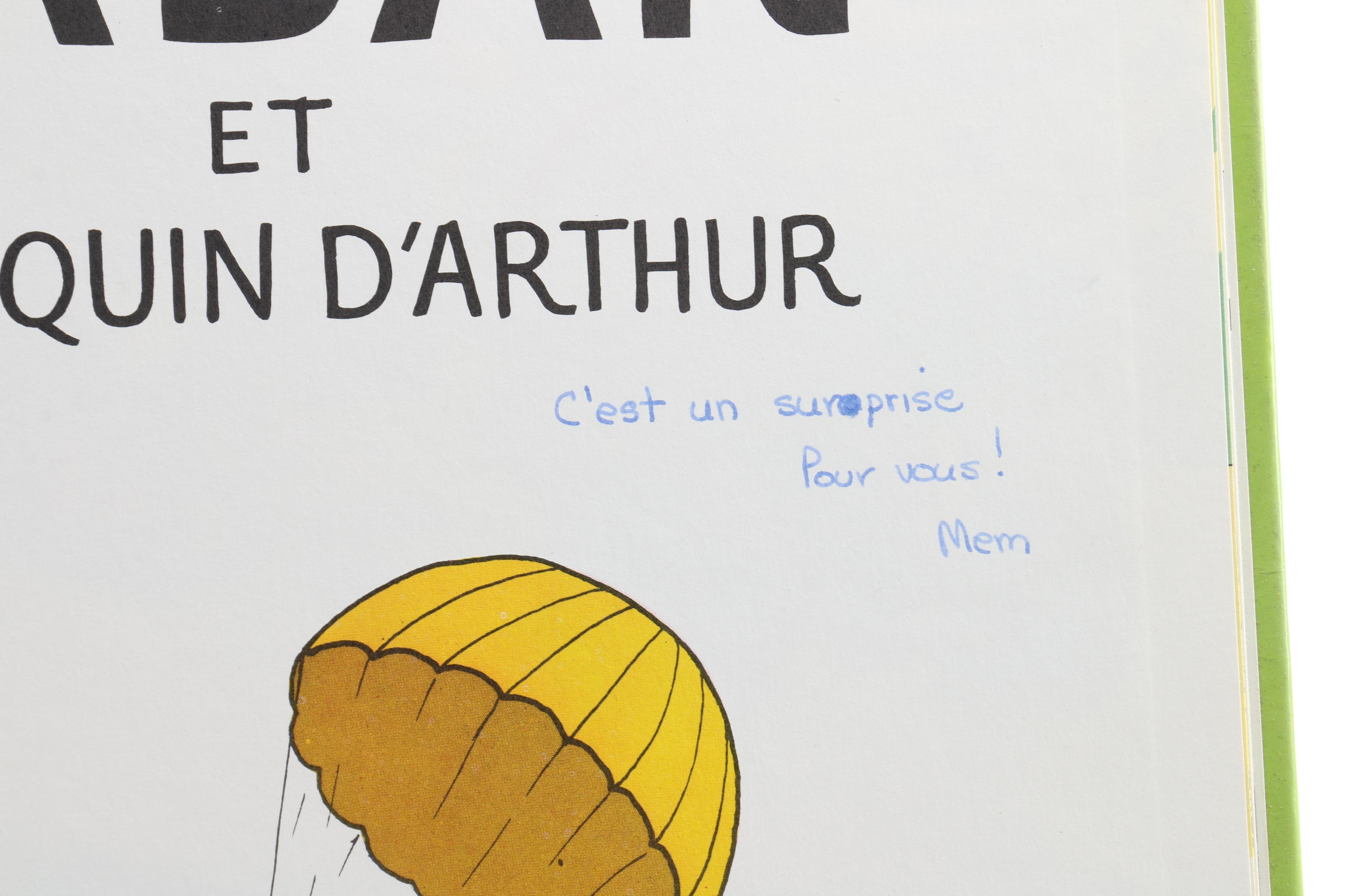 Vintage French Edition "Babar" Books