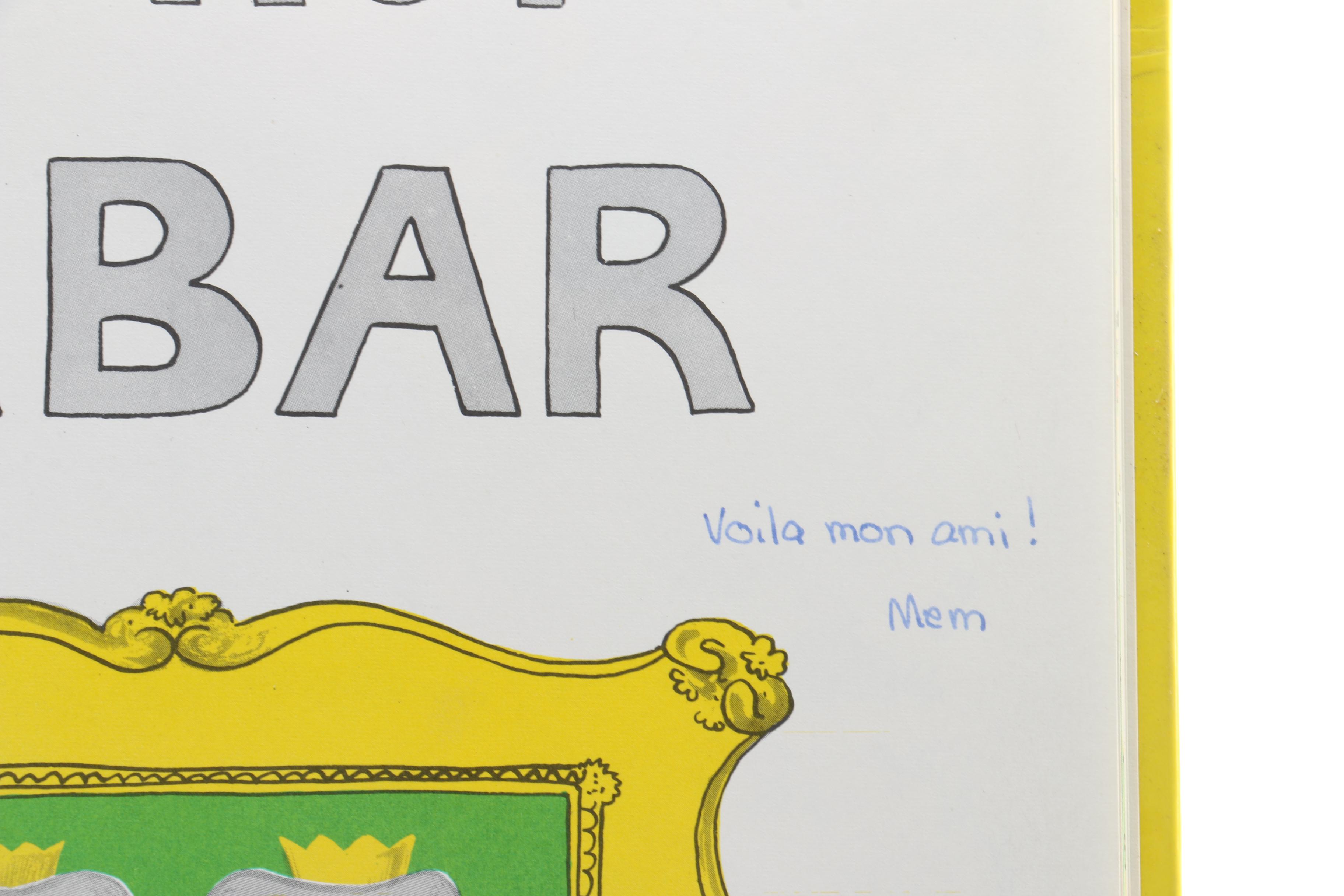 Vintage French Edition "Babar" Books