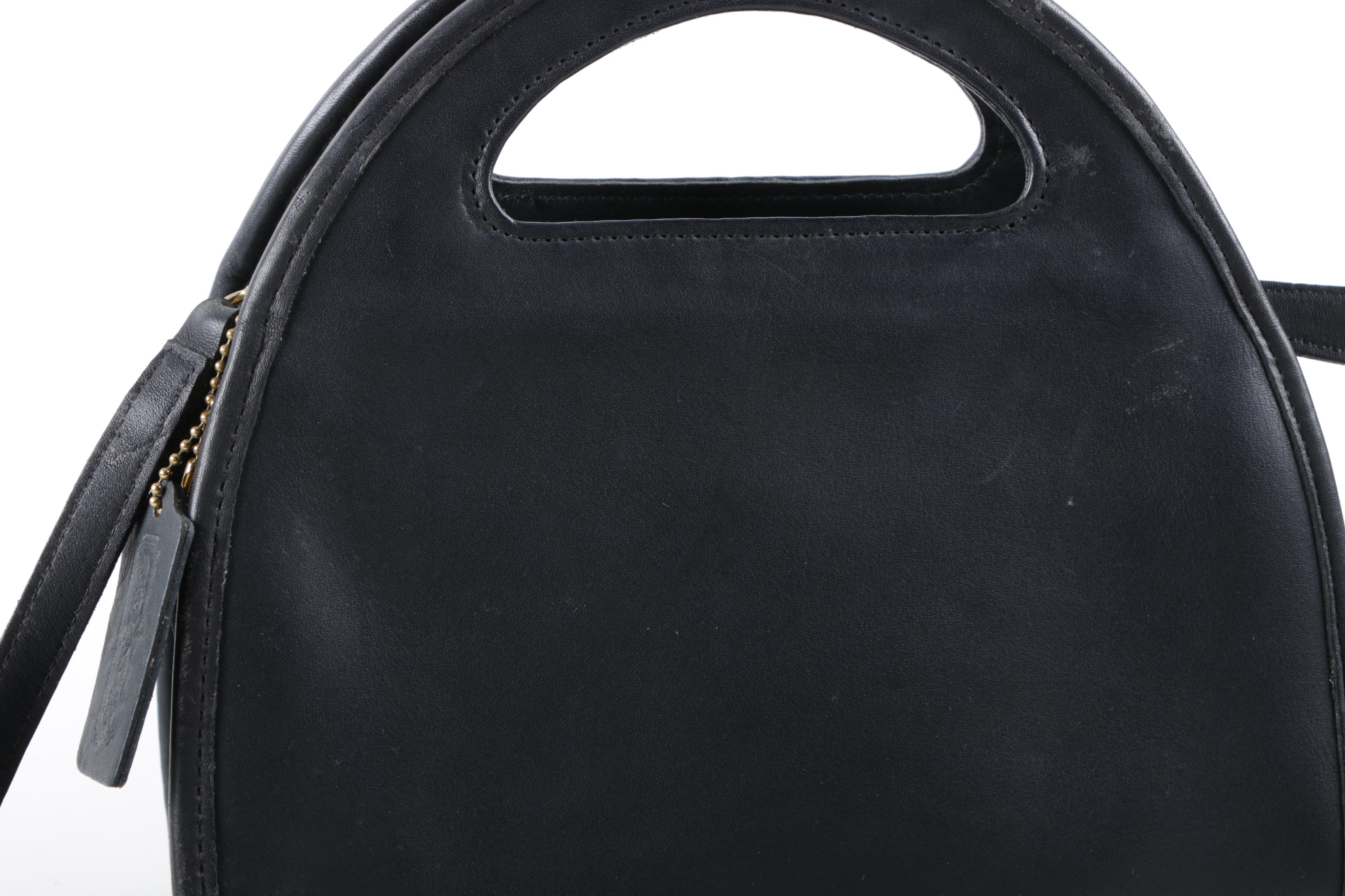 Vintage Coach Leatherware Carousel Clutch and Penny Flap Bag