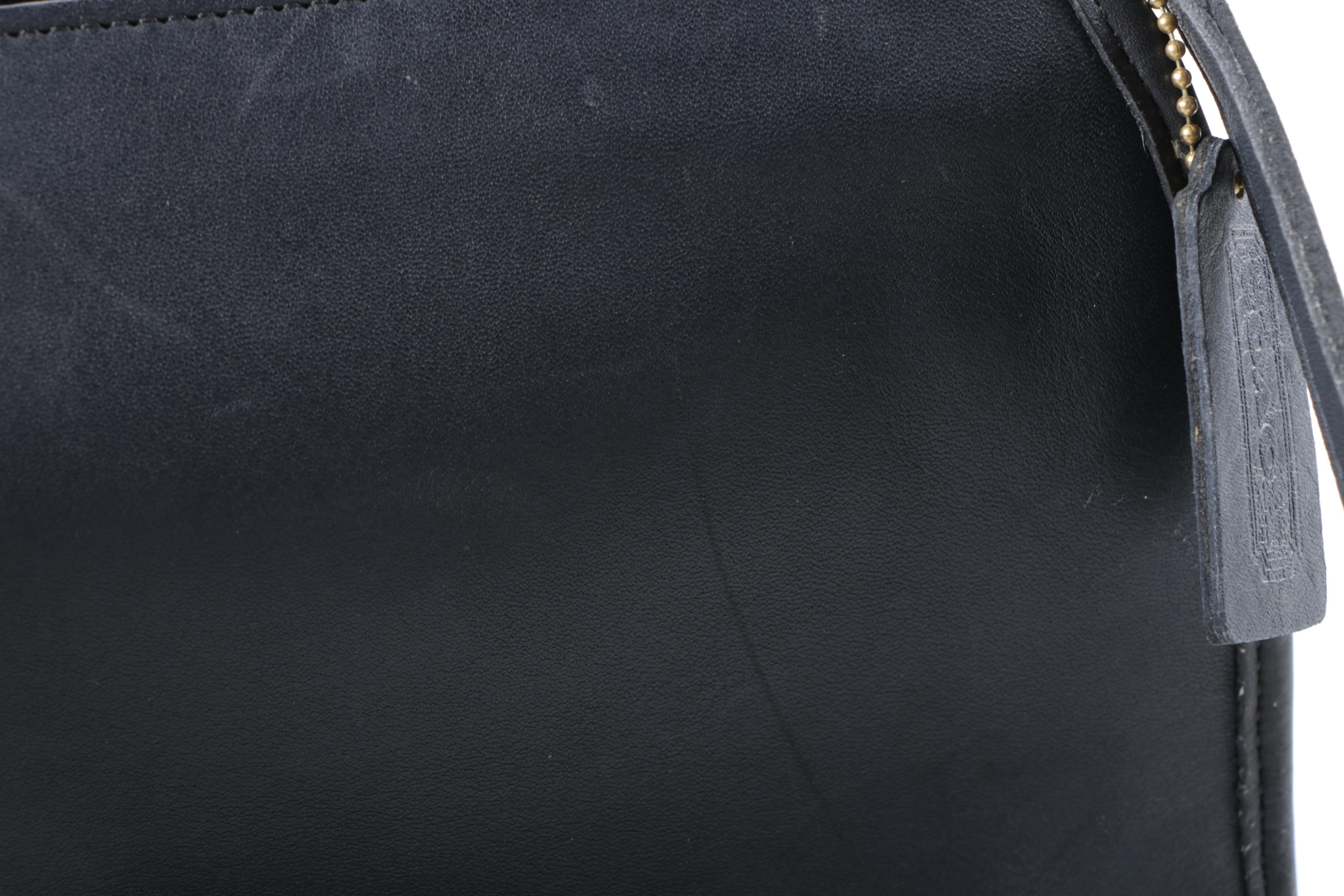 Vintage Coach Leatherware Carousel Clutch and Penny Flap Bag