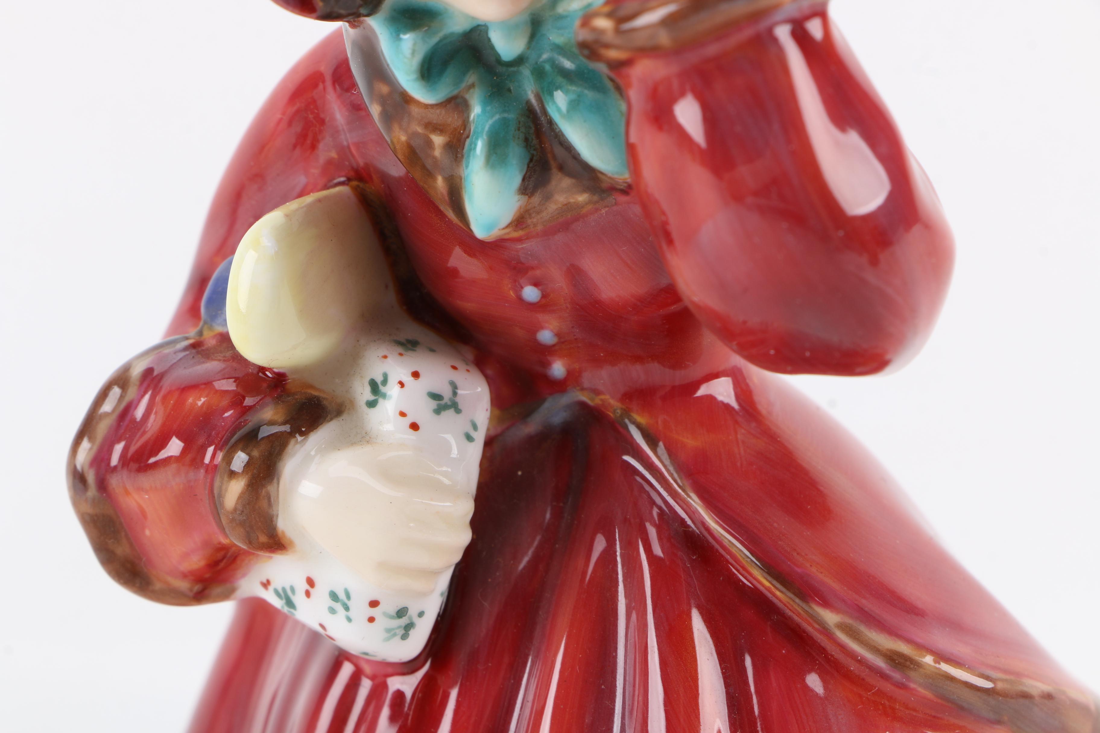 Mid Century Royal Doulton "Christmas Time" Figurine