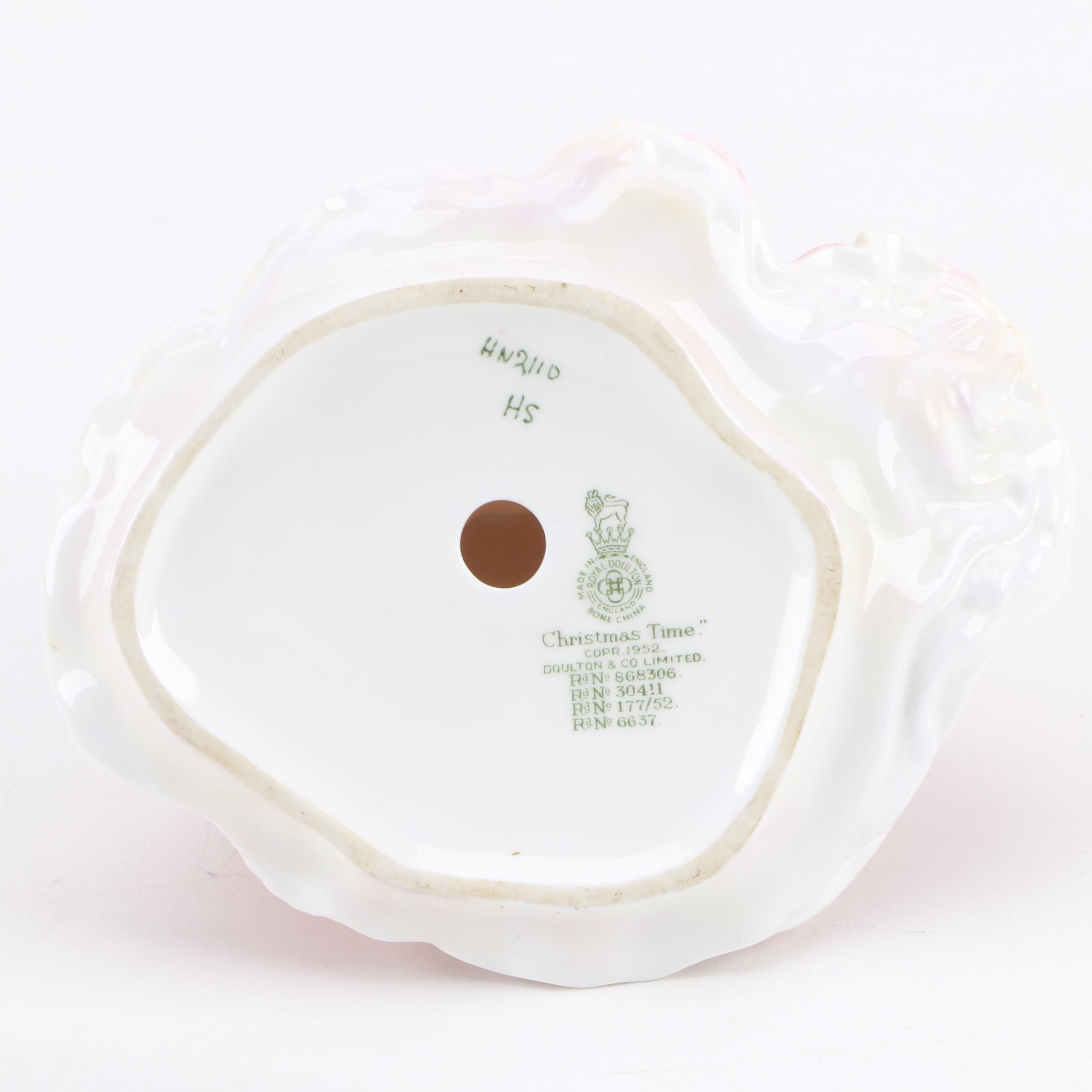 Mid Century Royal Doulton "Christmas Time" Figurine