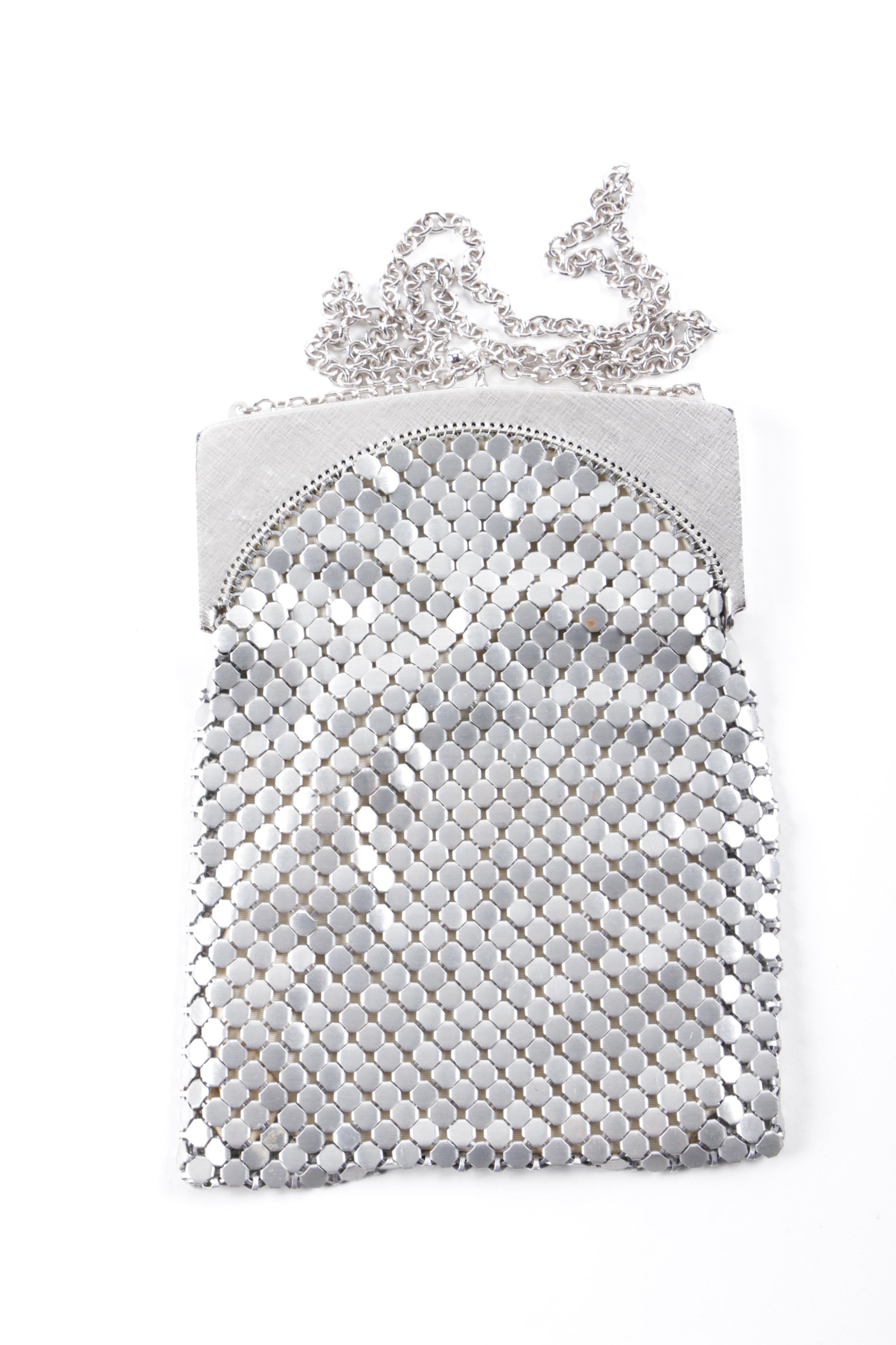 Metal Mesh, Beaded and Velvet Evening Bags Including Whiting and Davis