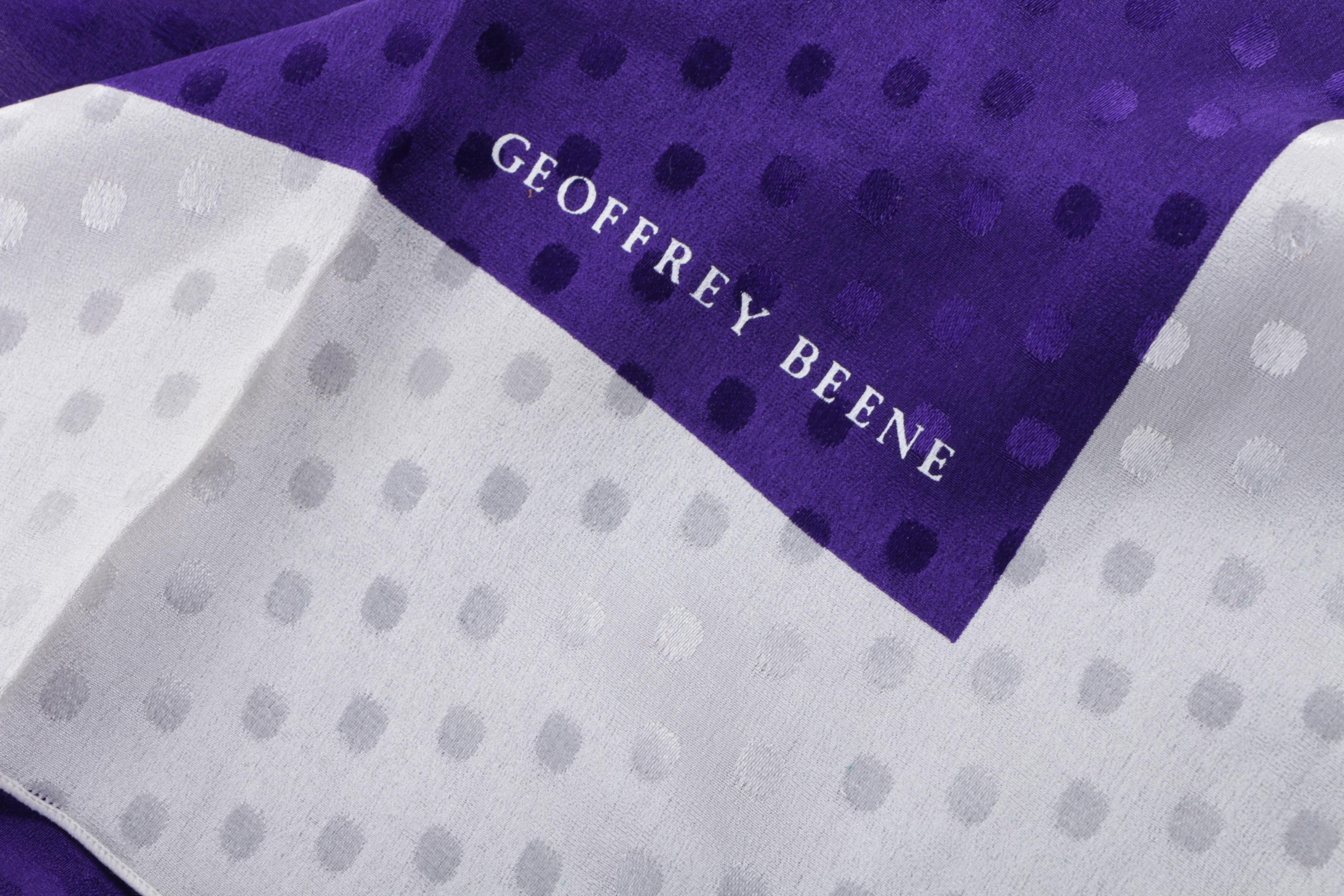 Oscar de la Renta Silk, Adrienne Vittandini and Geoffrey Beene Silk Scarves