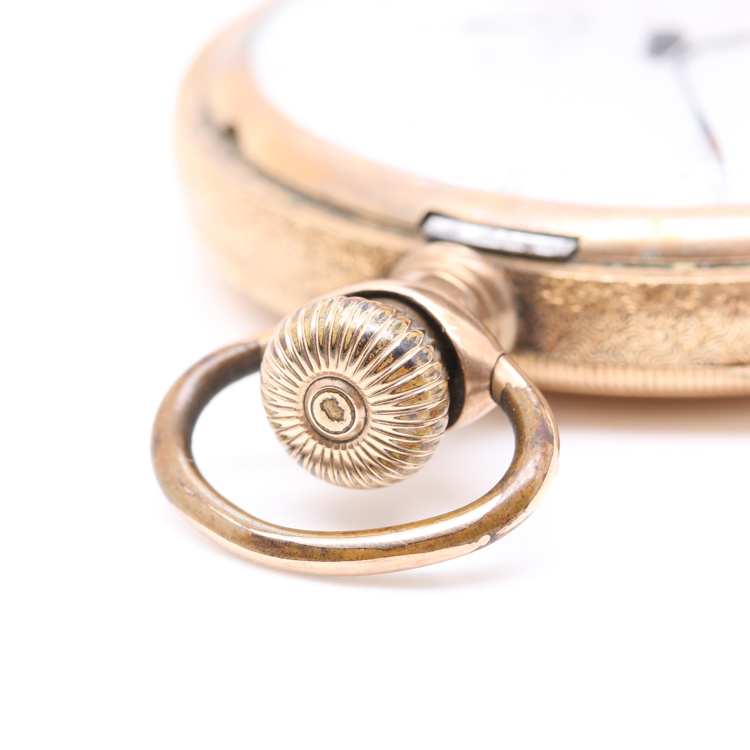 Antique Elgin Gold Filled Pocket Watch