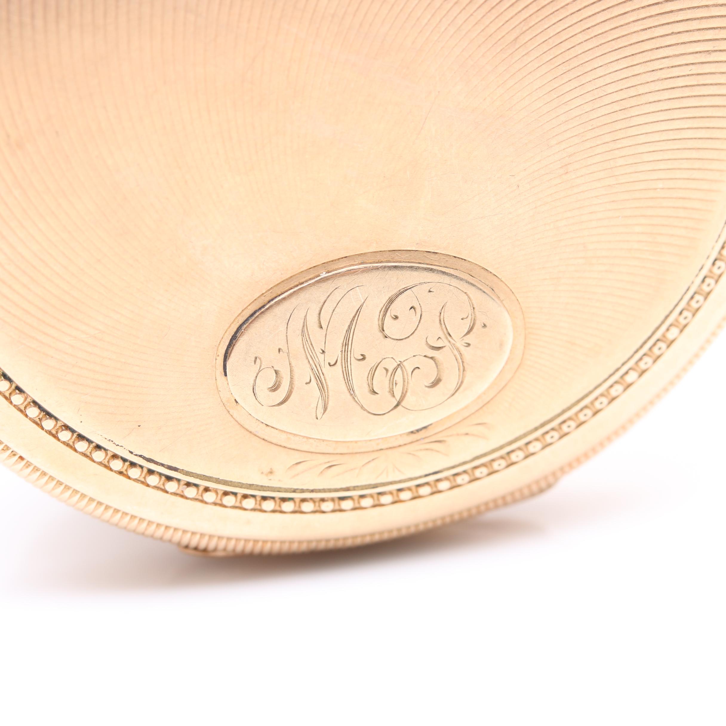 Antique Elgin Gold Filled Pocket Watch