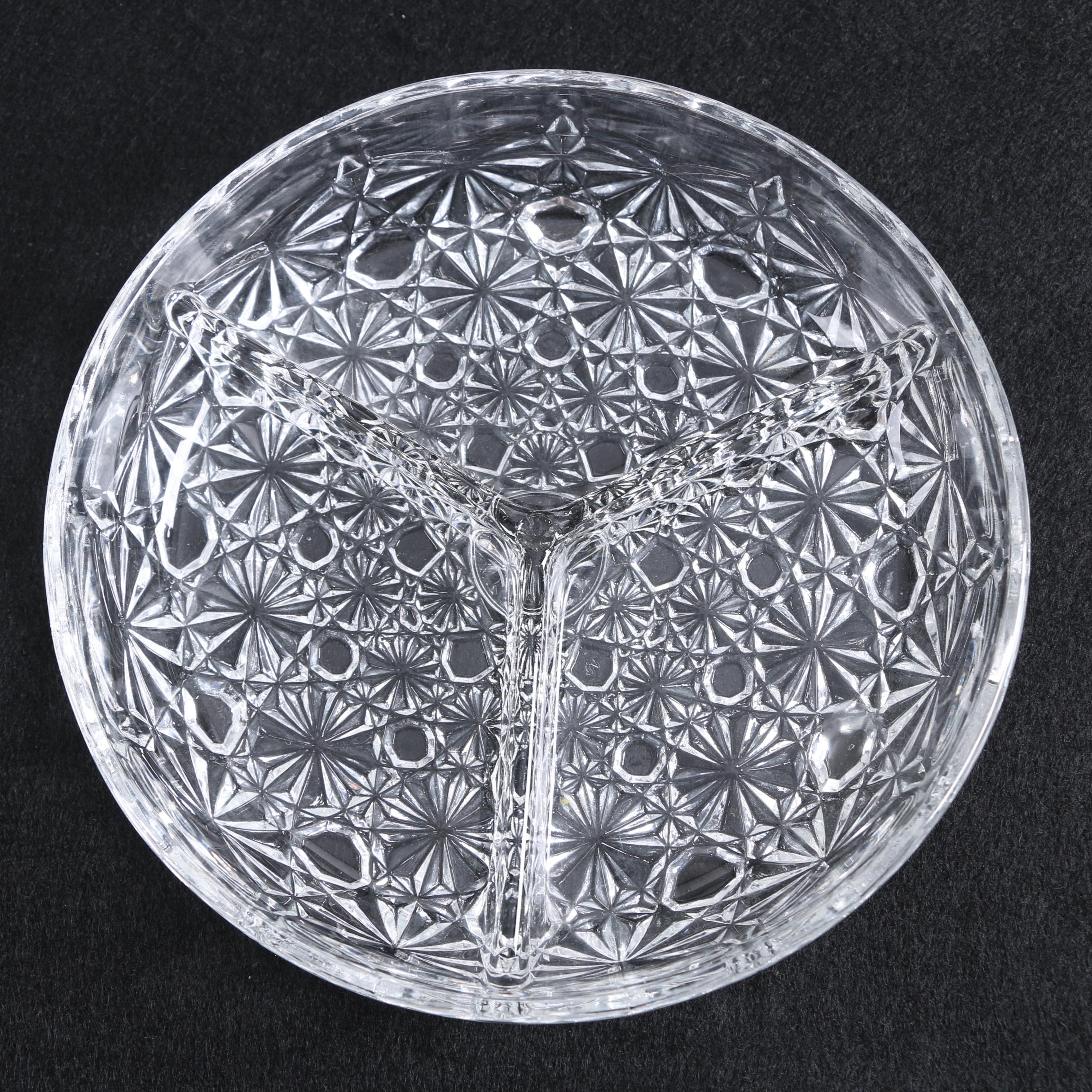 Depression Glass Including Anchor Hocking "Miss America" Relish Dish