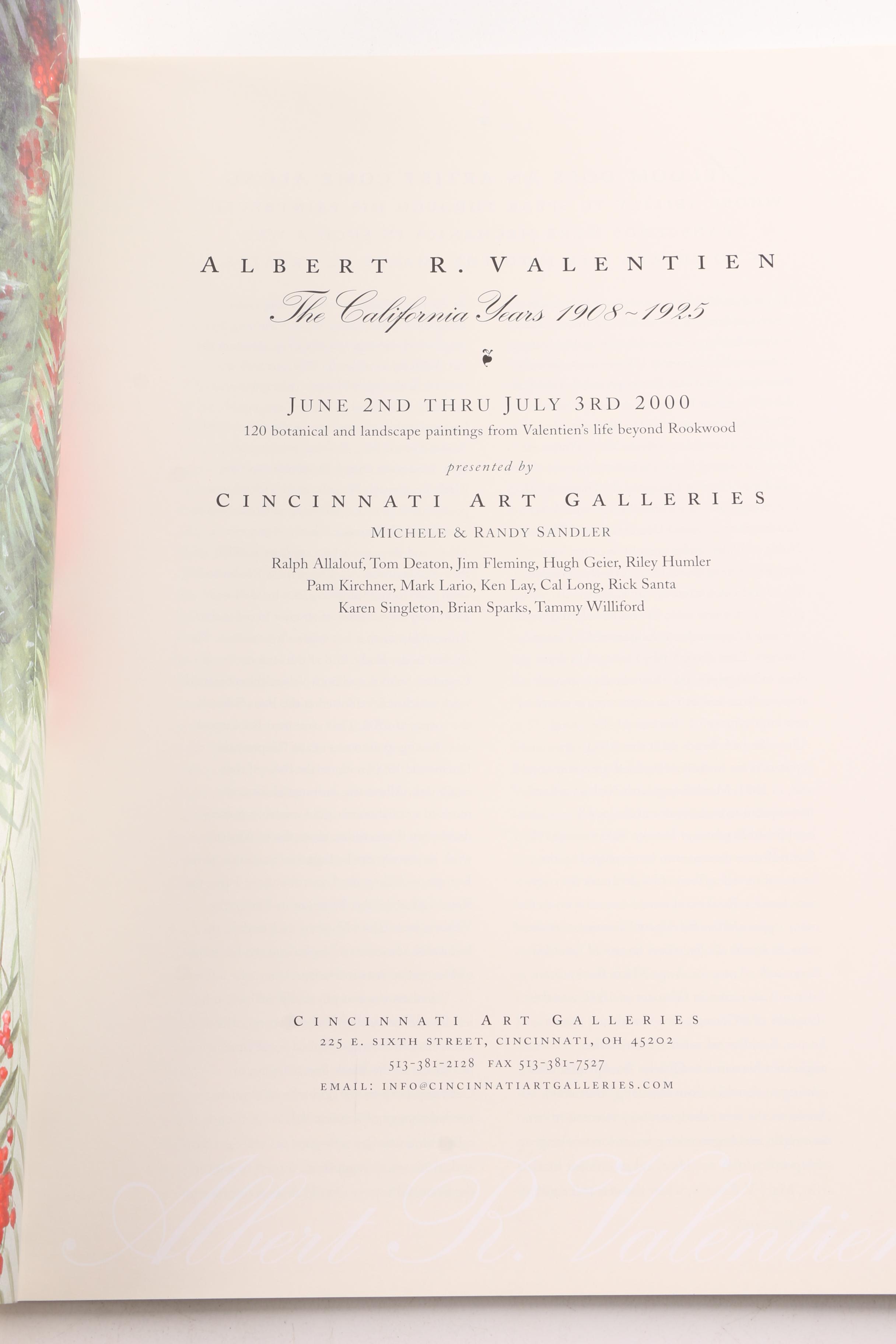 Cincinnati Area Art Book and Catalog Collection