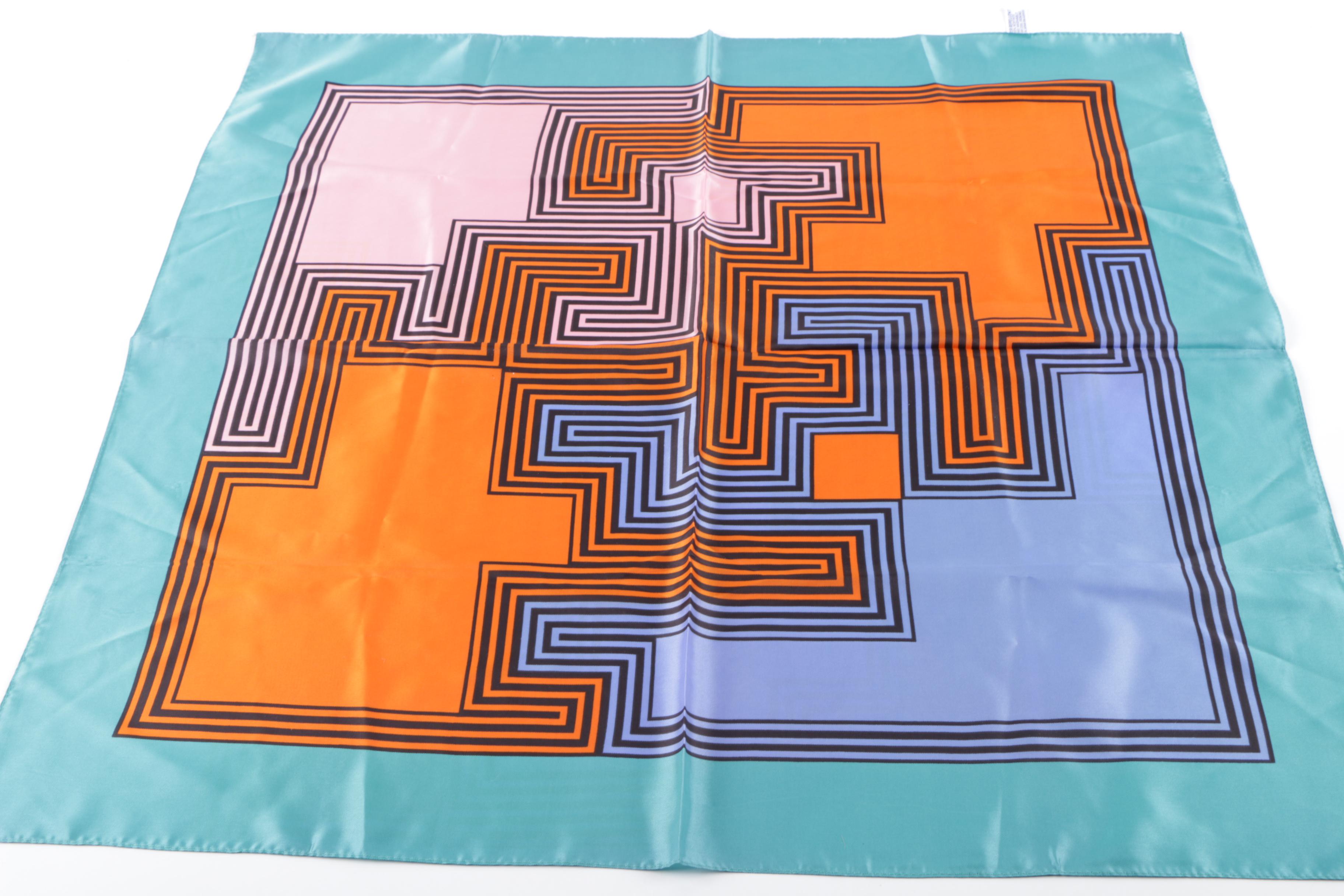 Women's Fashion Scarves Including Floral and Plaid Prints