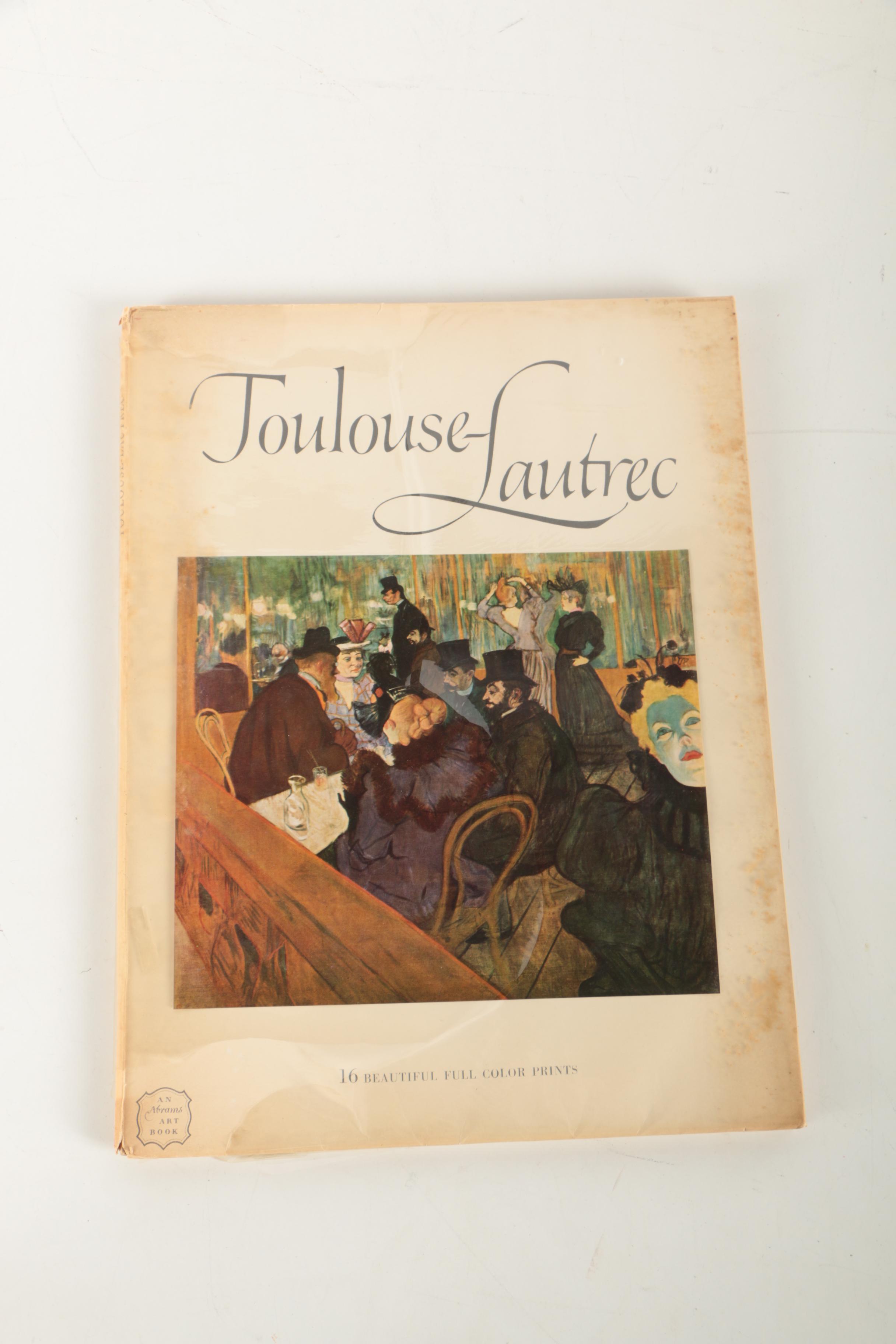 Offset Lithograph Abrams Art Books Featuring Degas