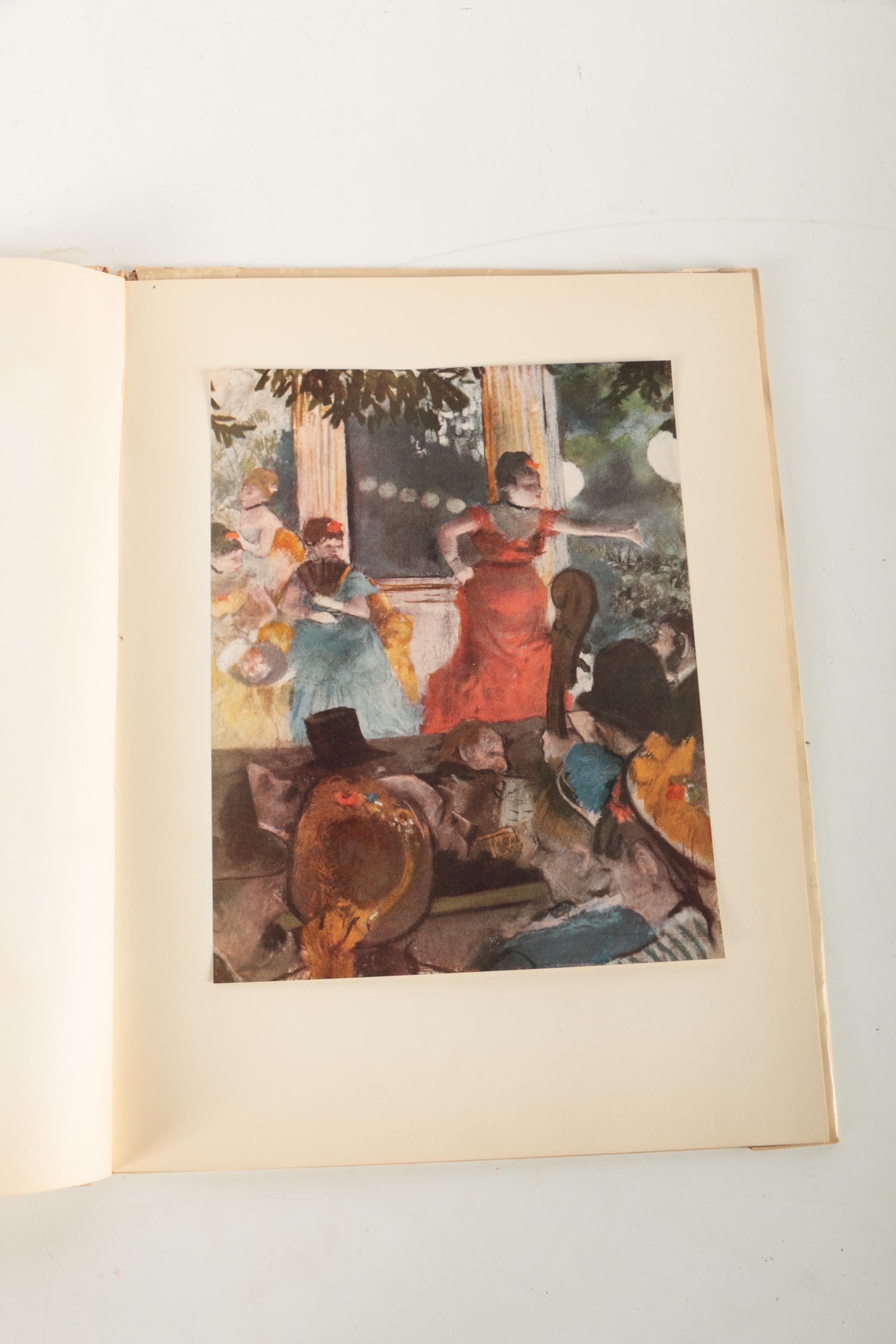 Offset Lithograph Abrams Art Books Featuring Degas