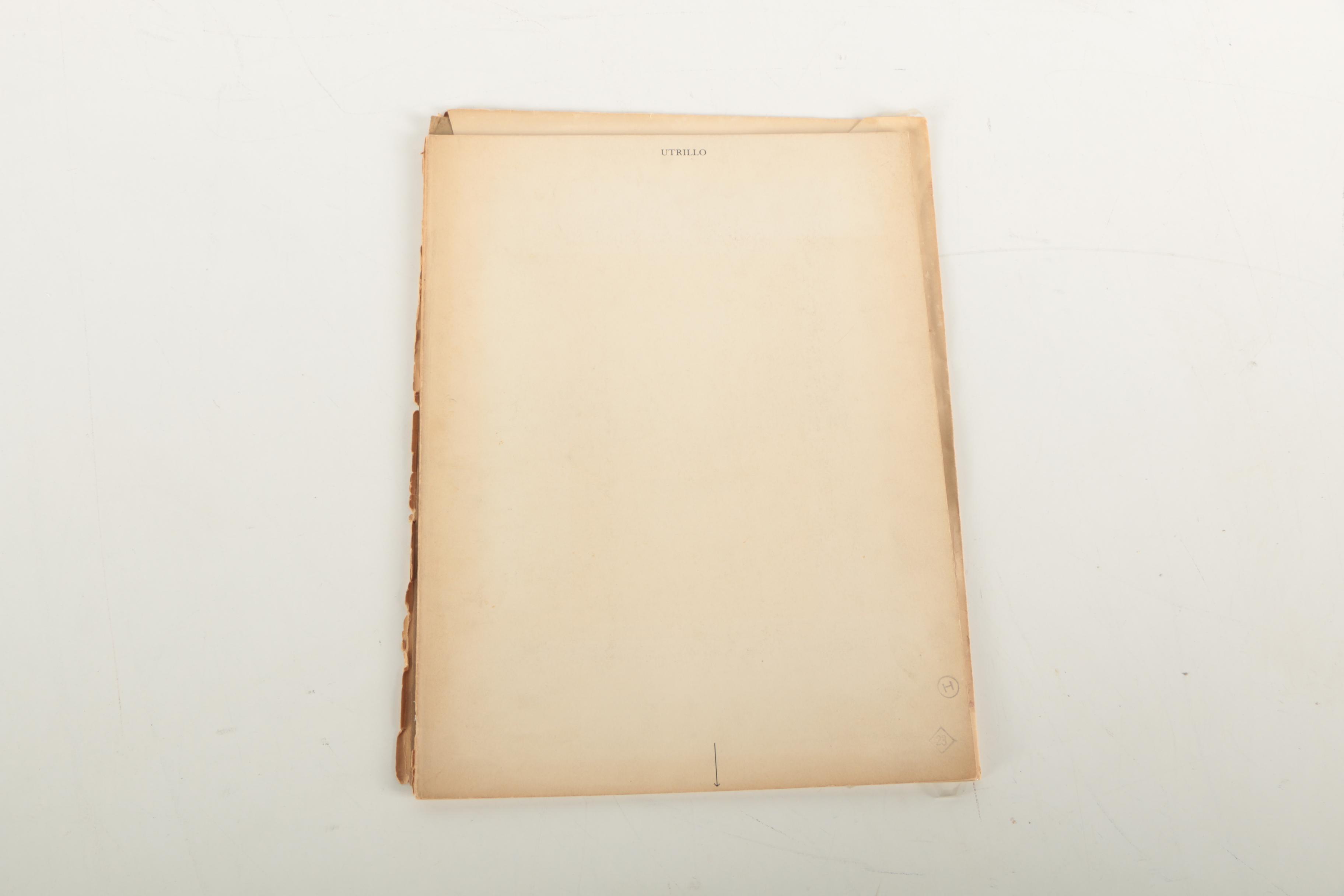 Offset Lithograph Abrams Art Books Featuring Degas