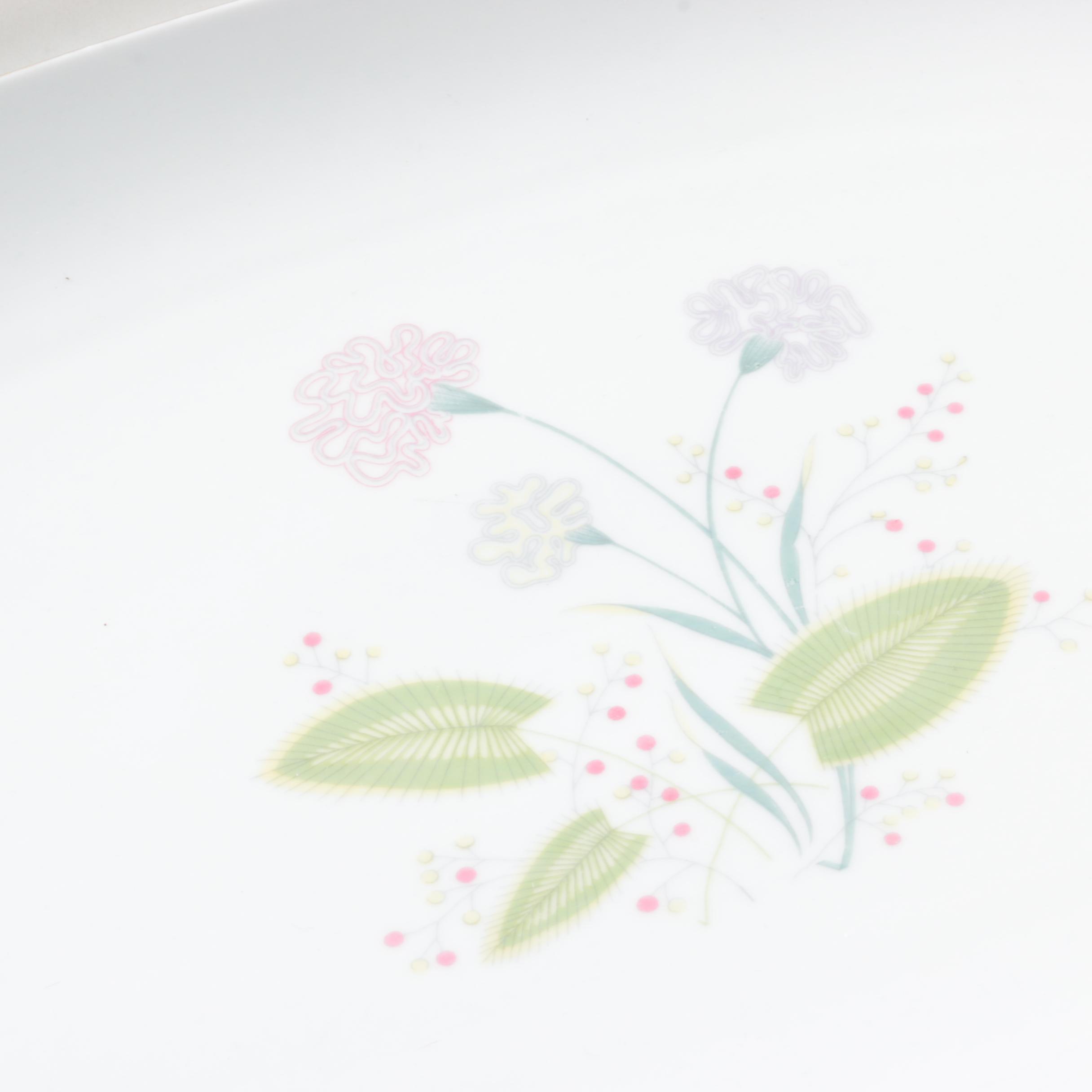 Vintage Ceramic Platters Including Schumann