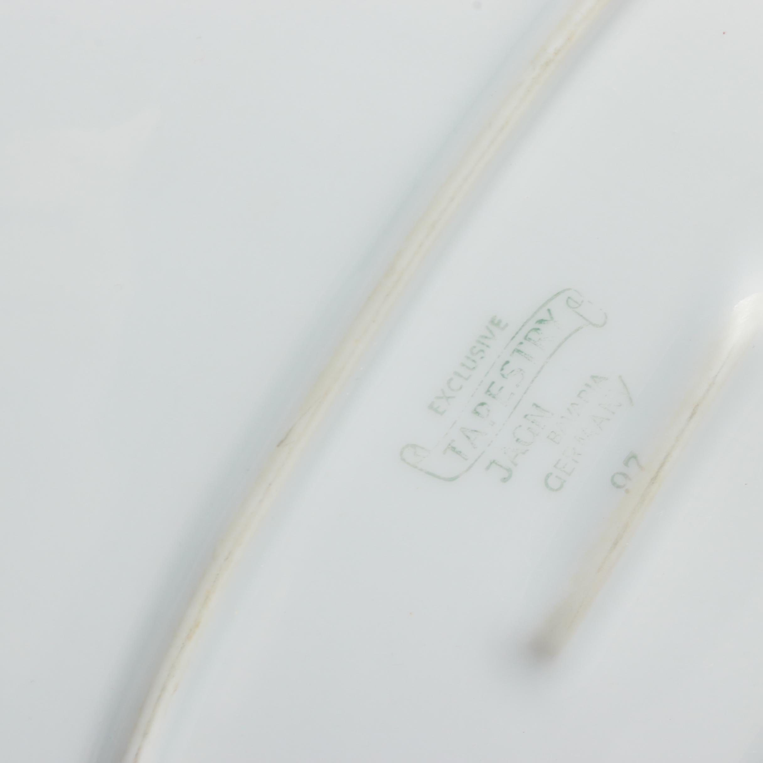 Vintage Ceramic Platters Including Schumann