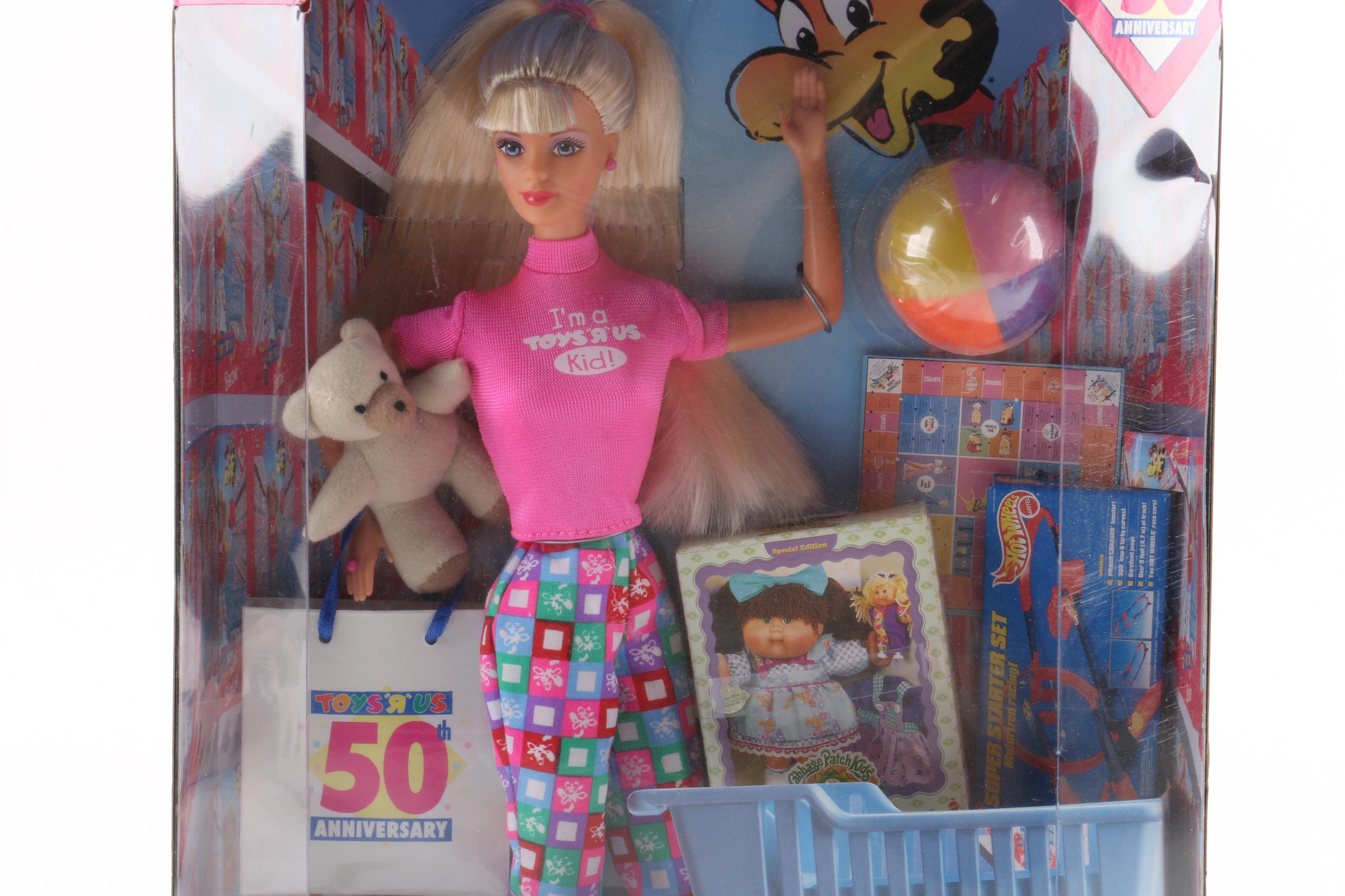 Barbie "Toys Are Us 50th Anniversary" and "25th Anniversay Walt Disney World"