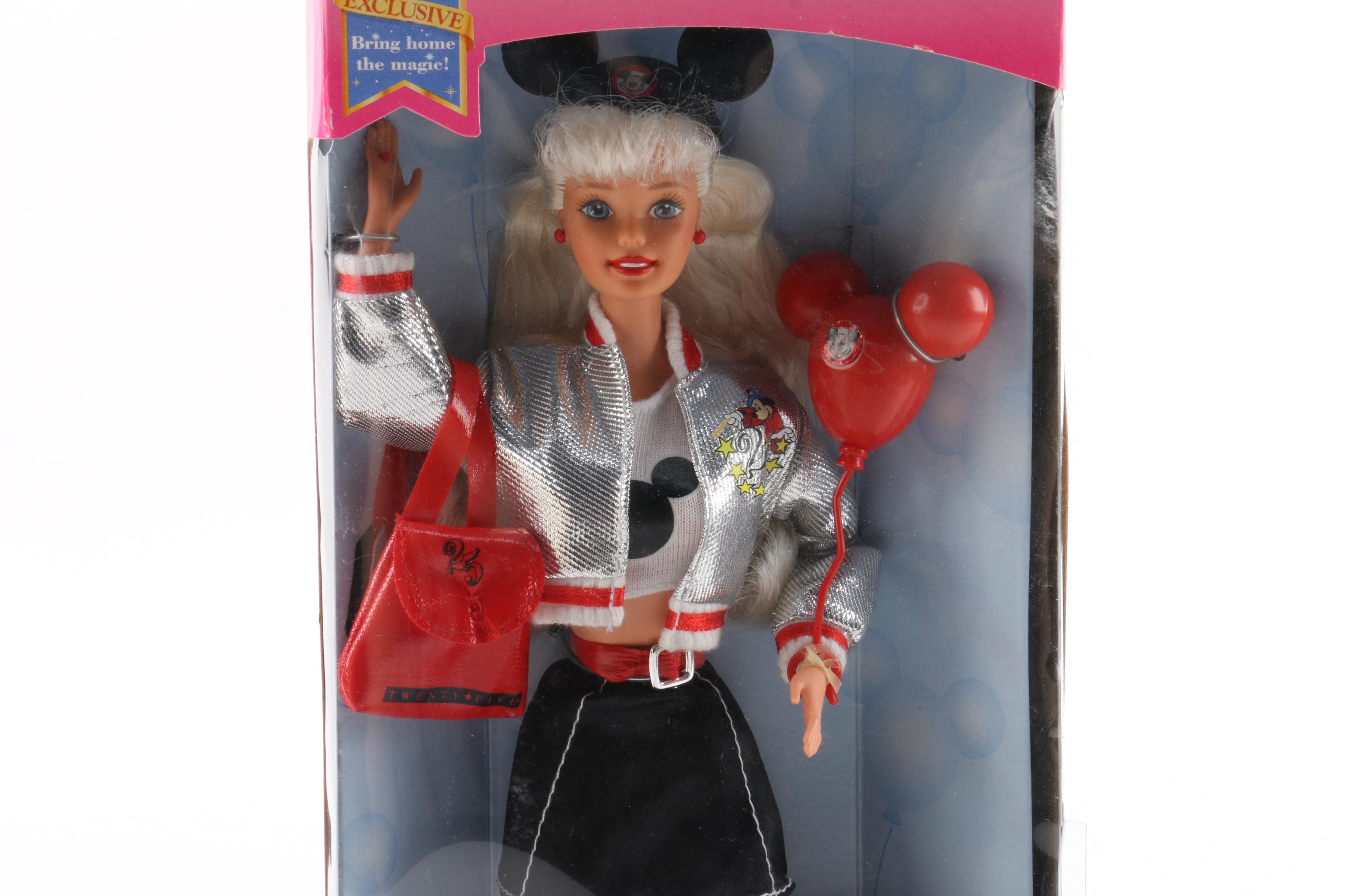 Barbie "Toys Are Us 50th Anniversary" and "25th Anniversay Walt Disney World"