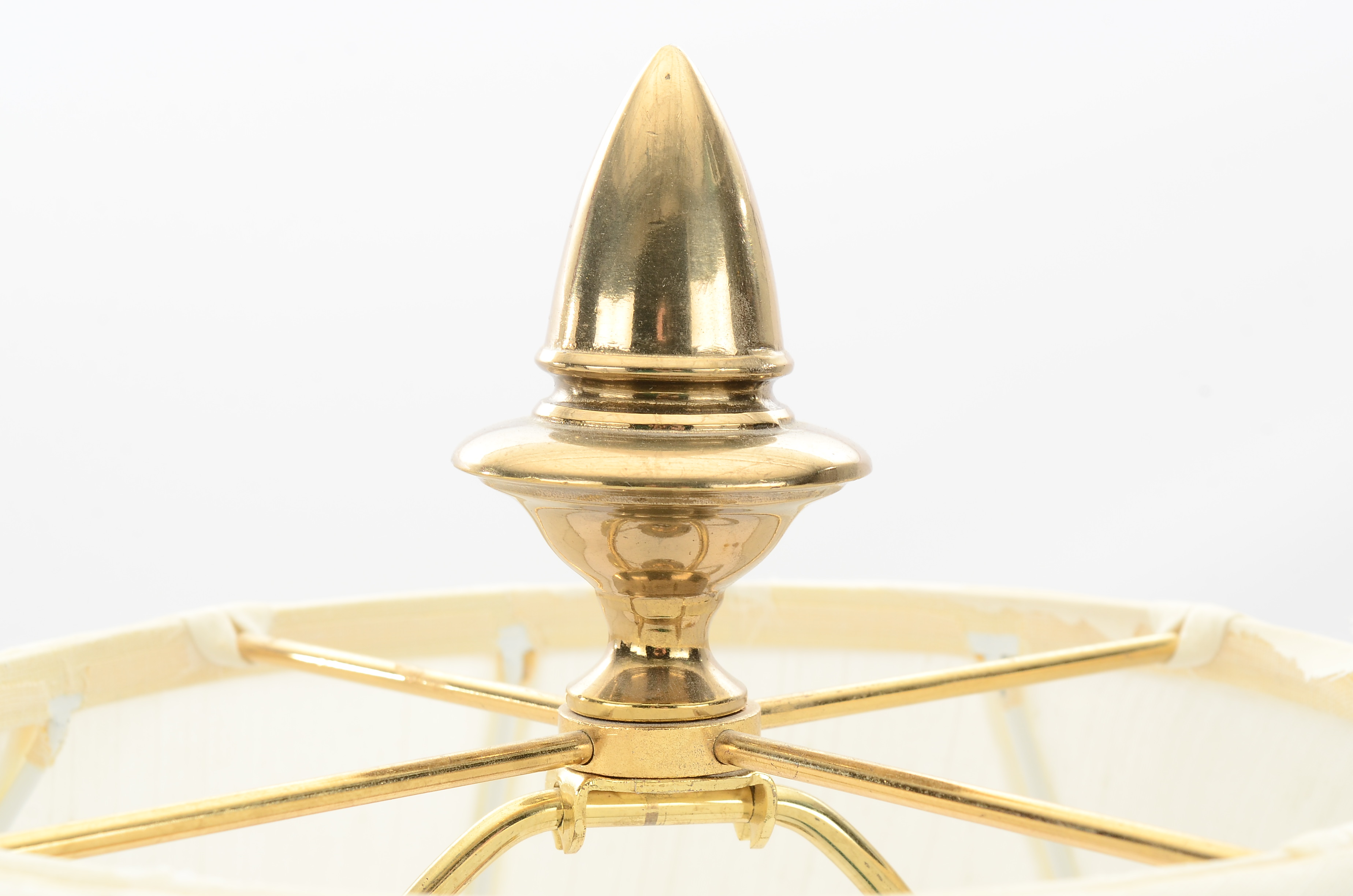 Pair of French Empire Style Rembrandt Lamps