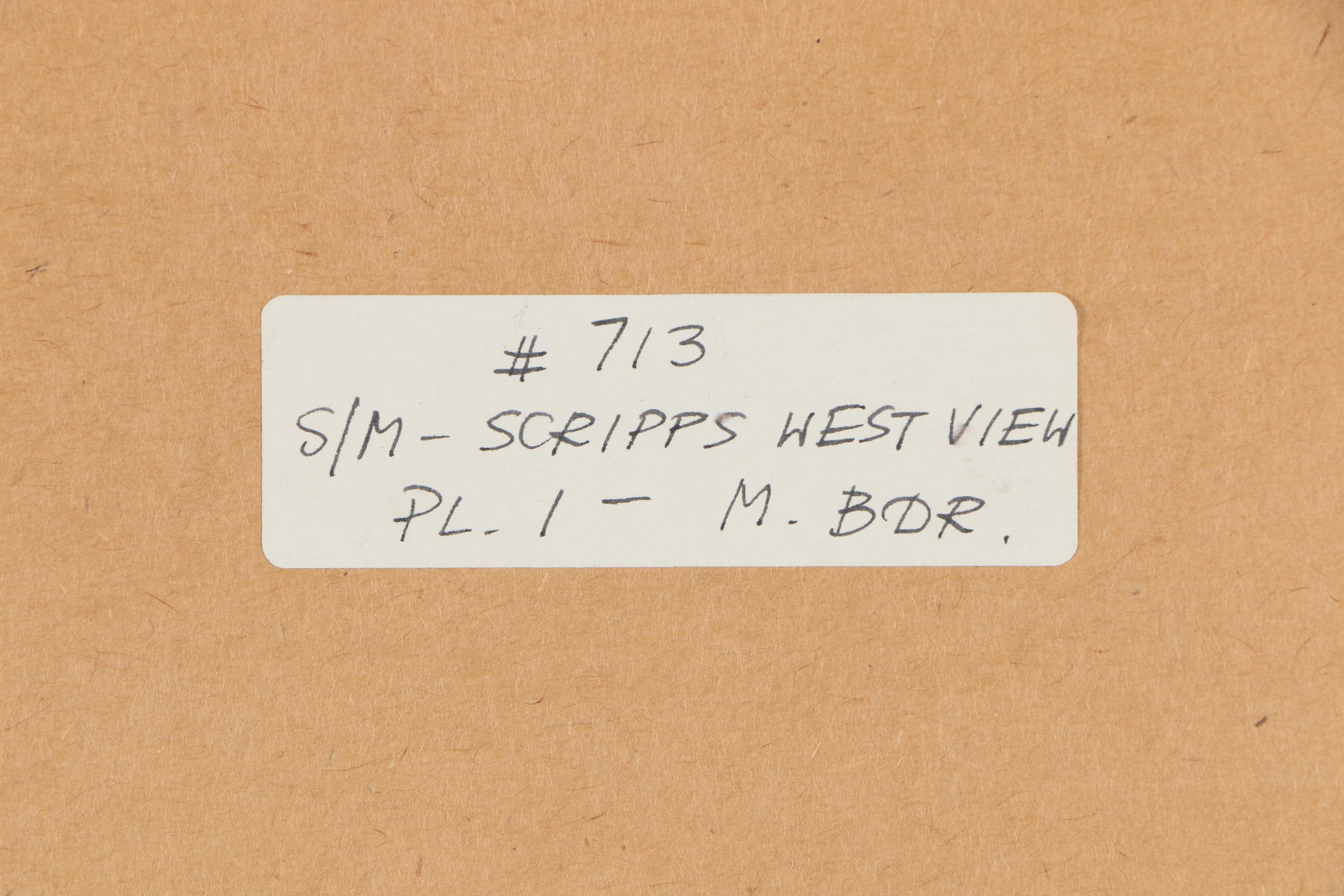 1986 Offset Lithograph After Diane O'Leary of Woman Sitting in Sunlight