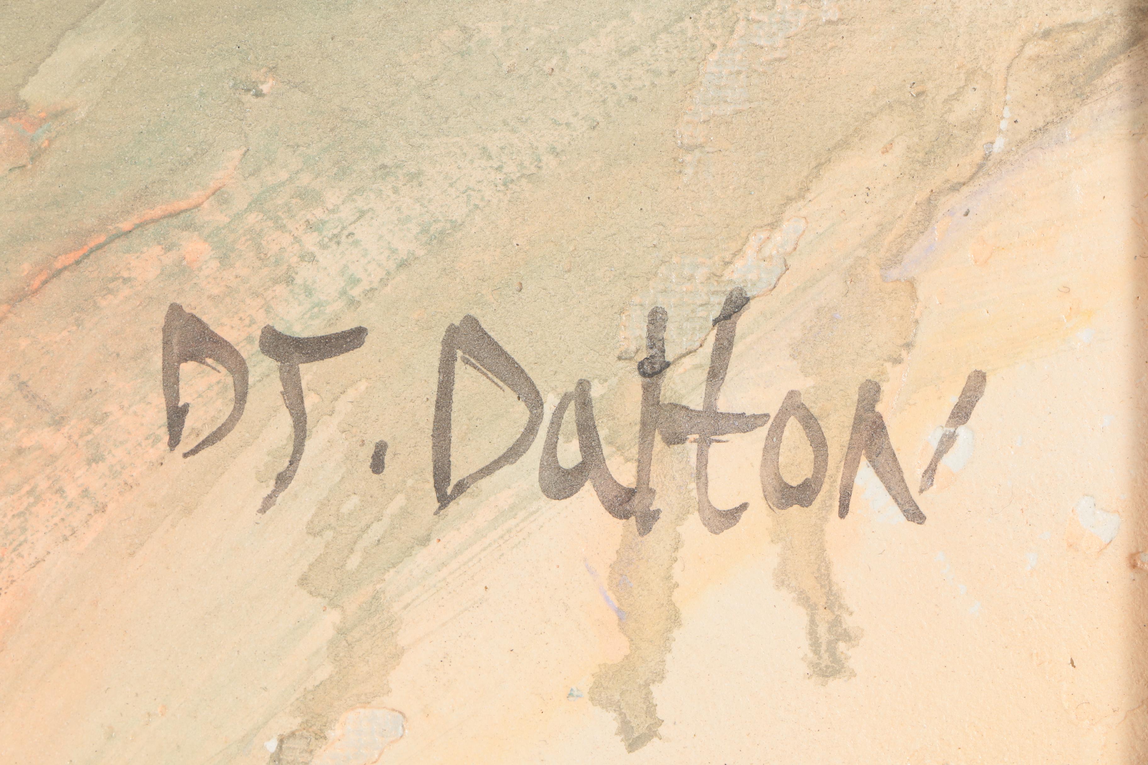 D.J. Dalton Oil Painting