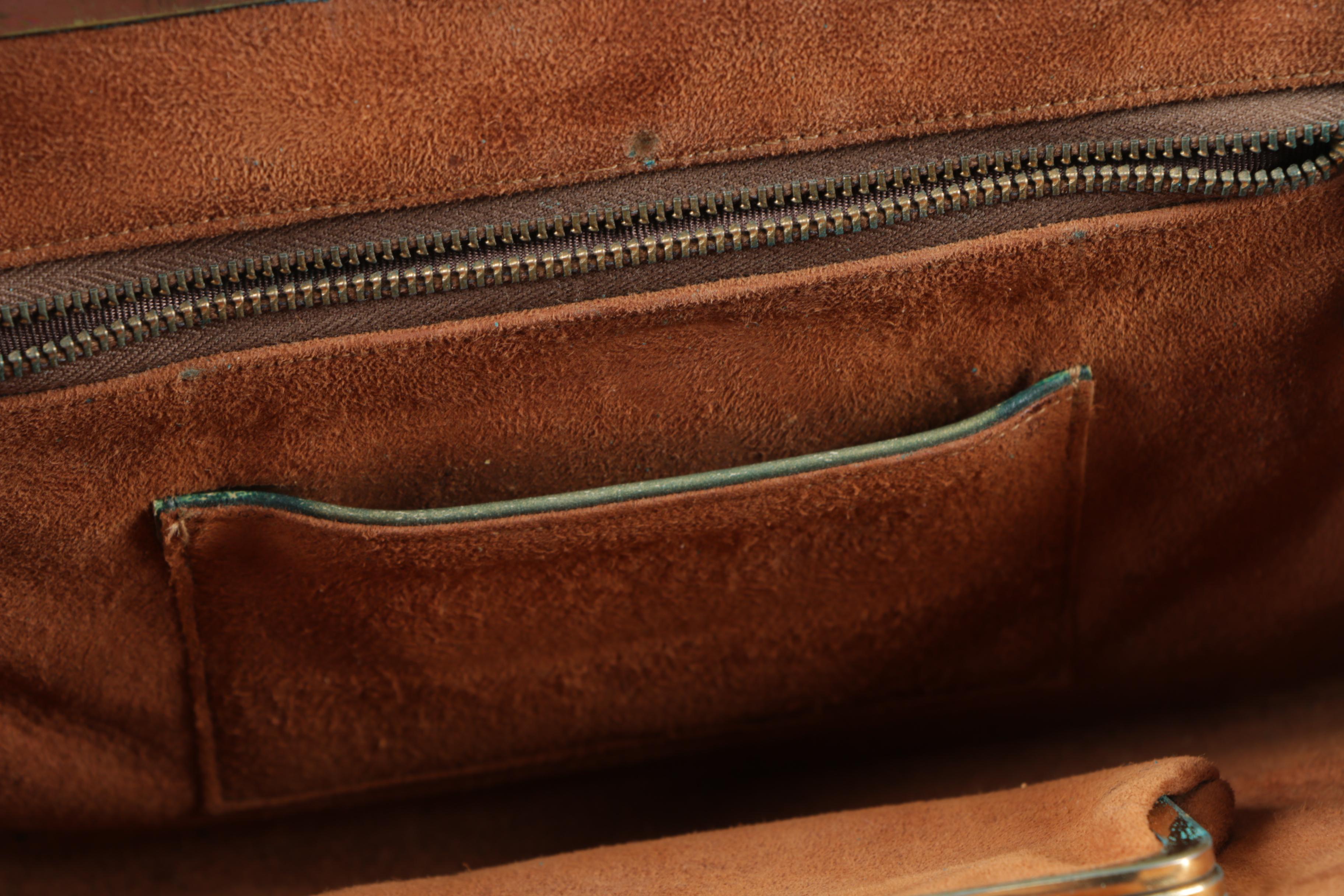 Vintage Alligator Clutch Handbag