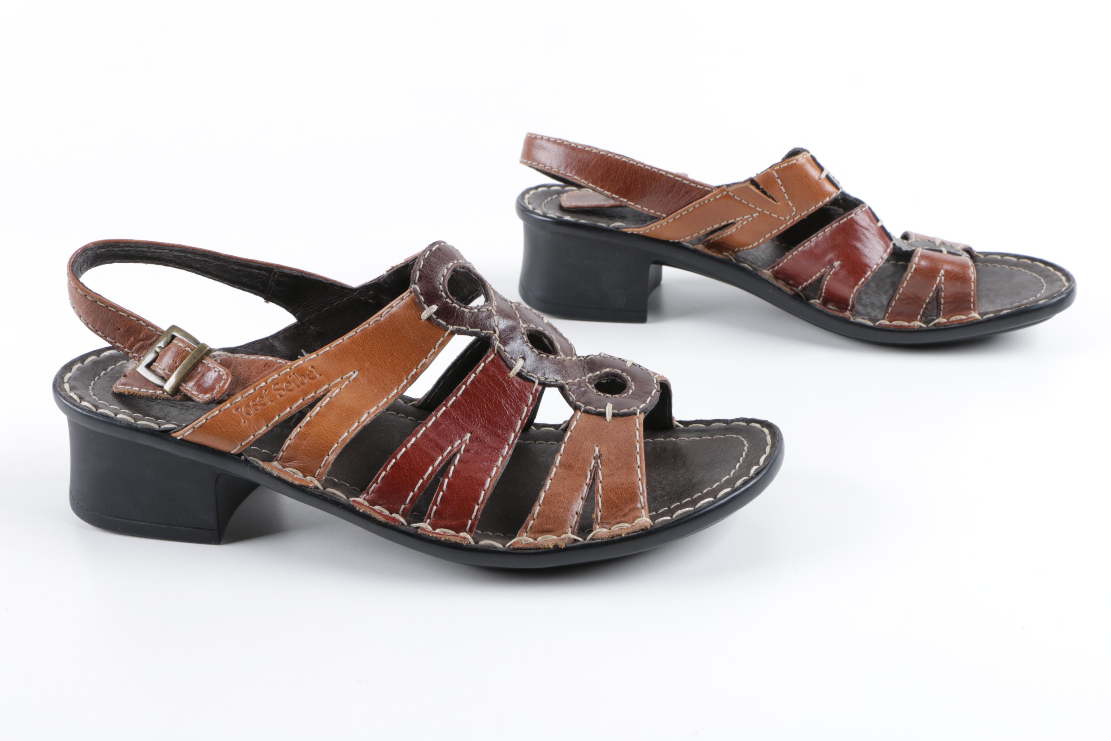 Women's Heeled Sandals Including Colin Stuart and Josef Seibel