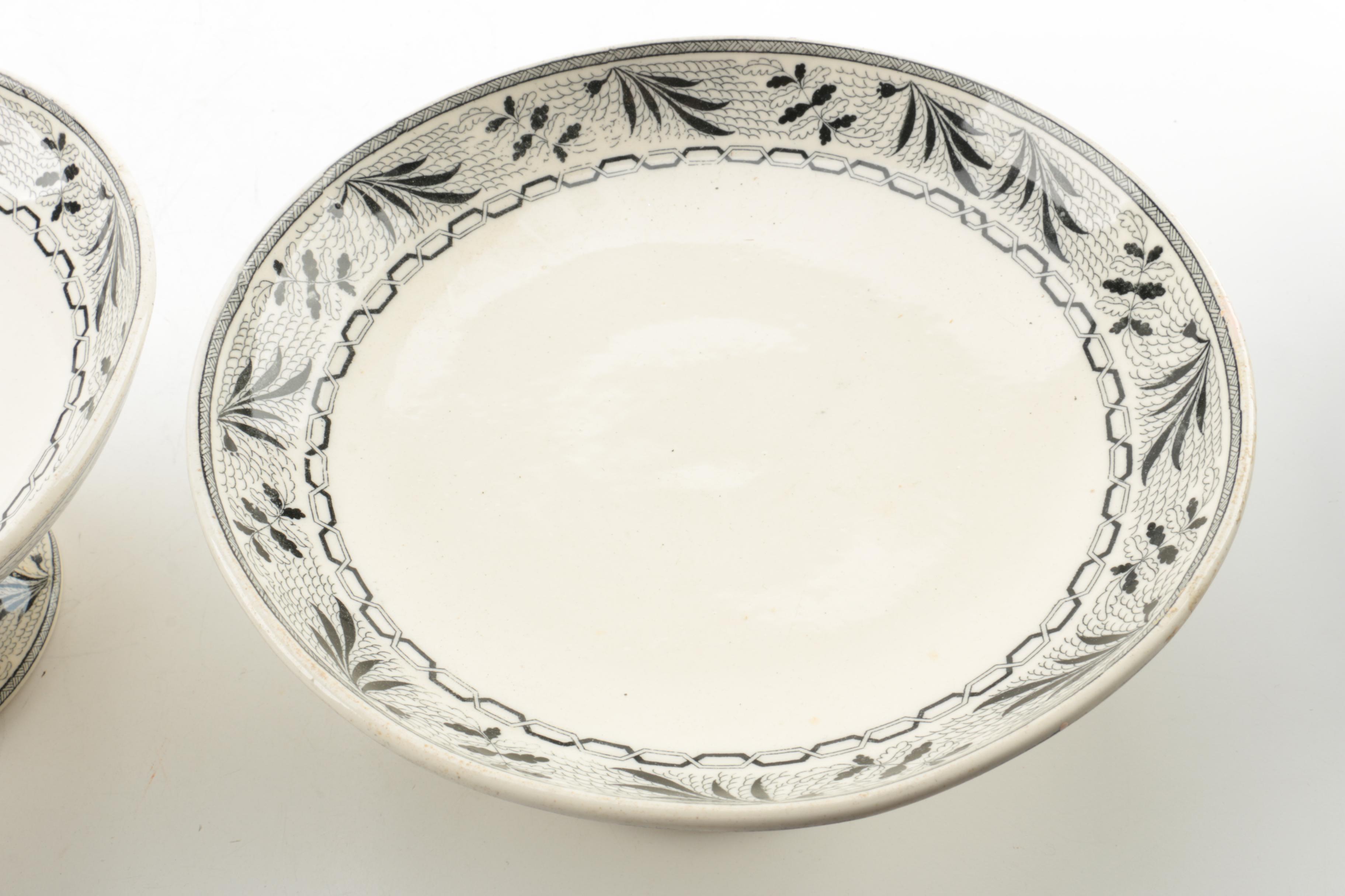 Antique and Vintage English Transferware Including Copeland and Grindley