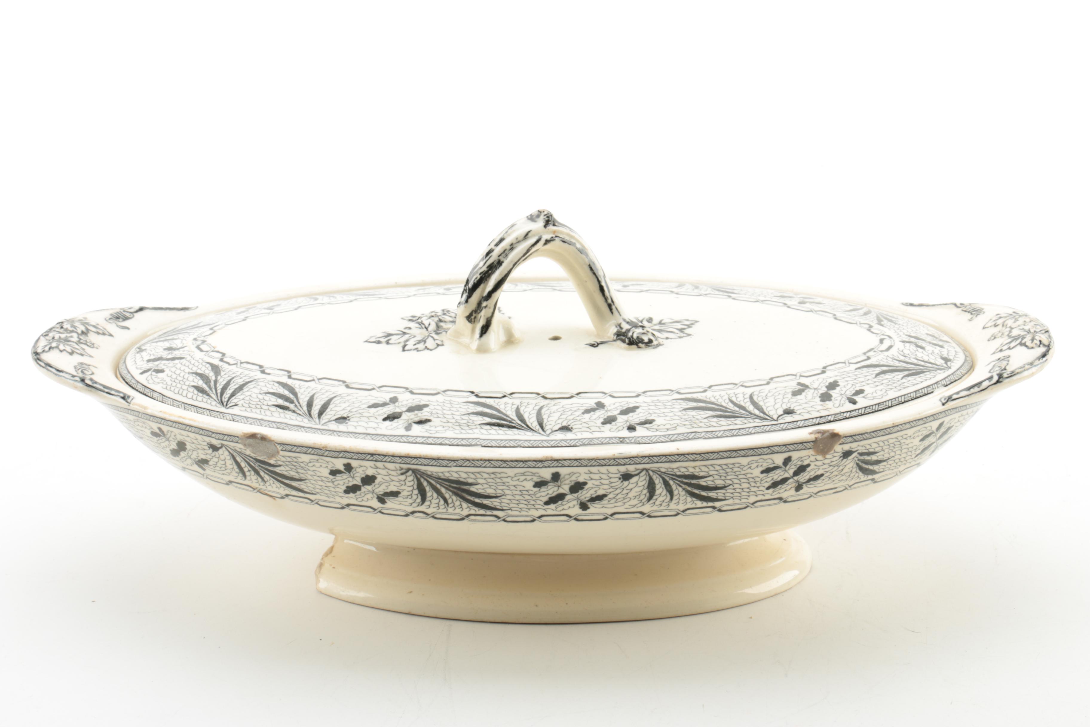 Antique and Vintage English Transferware Including Copeland and Grindley