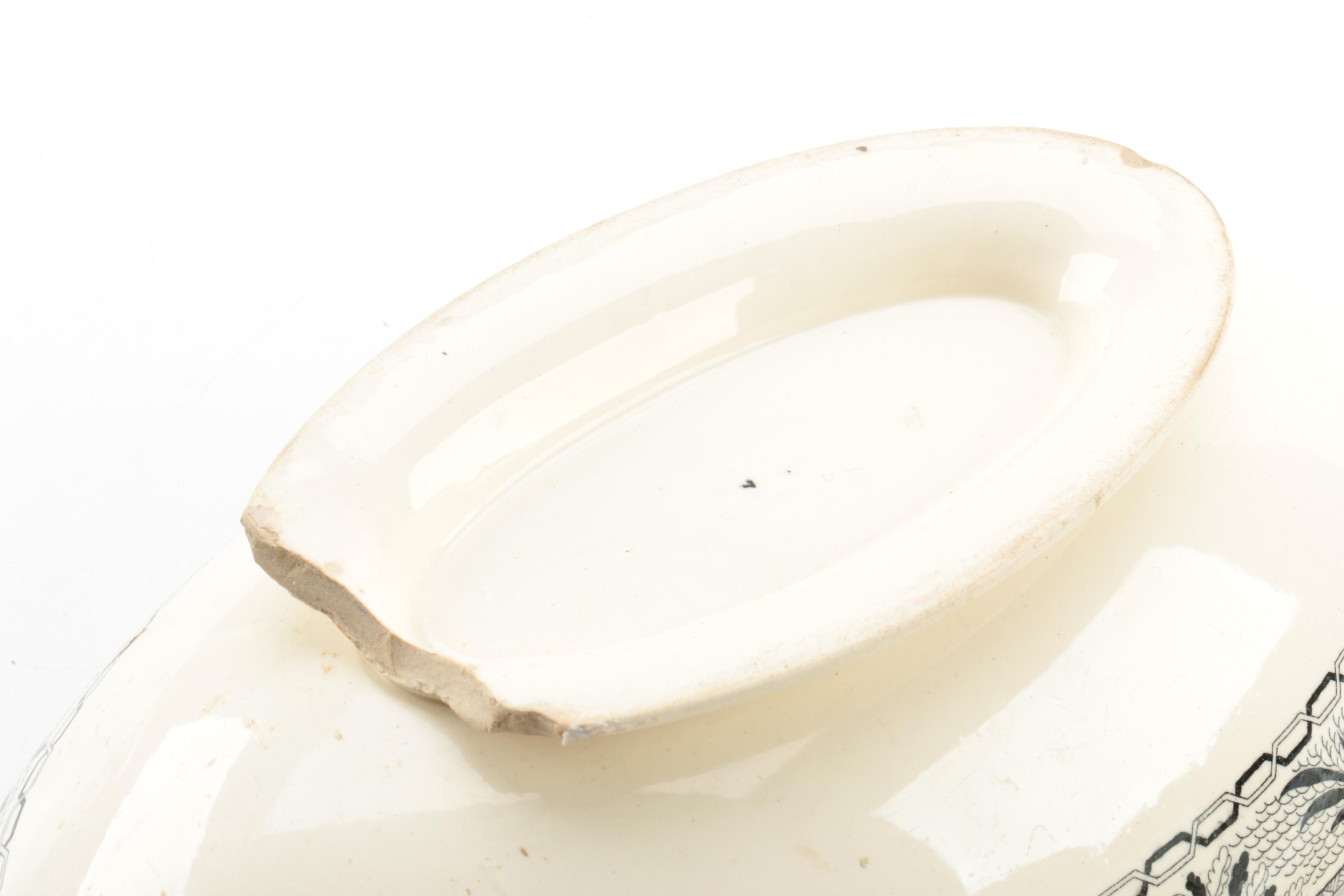 Antique and Vintage English Transferware Including Copeland and Grindley