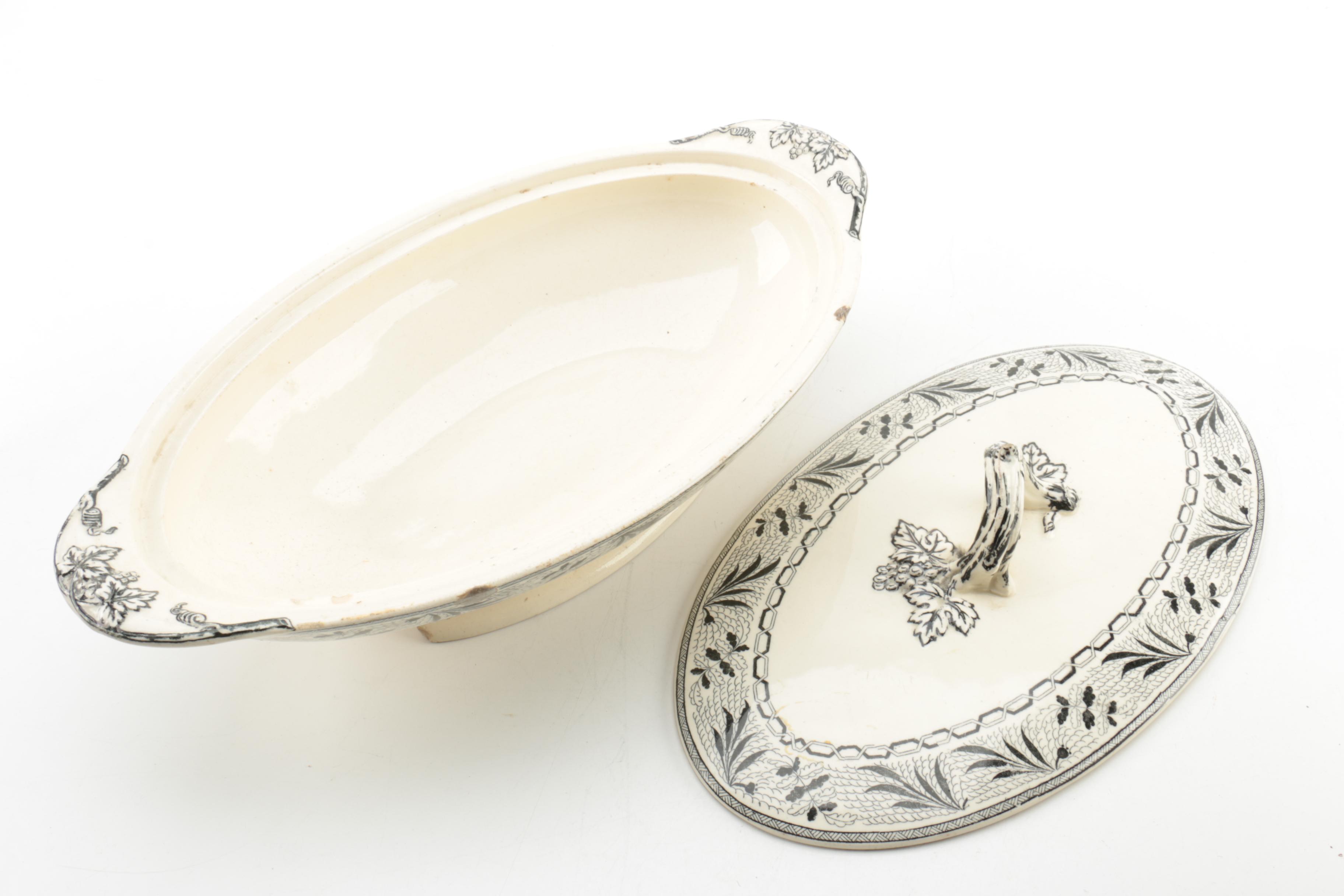 Antique and Vintage English Transferware Including Copeland and Grindley